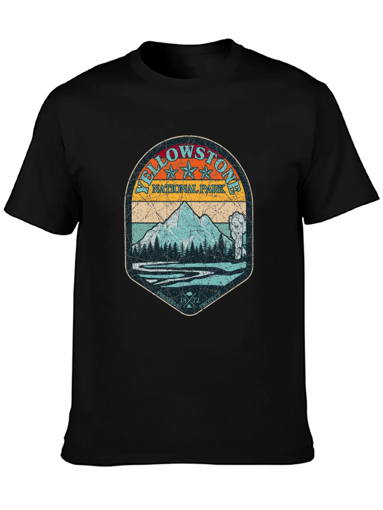 Rebbecca Yellowstone National Park Graphic T-Shirt