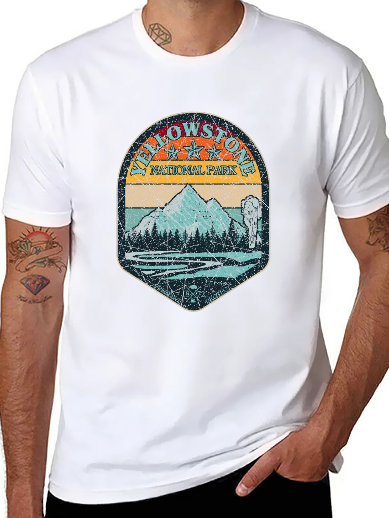 Rebbecca Yellowstone National Park Graphic T-Shirt