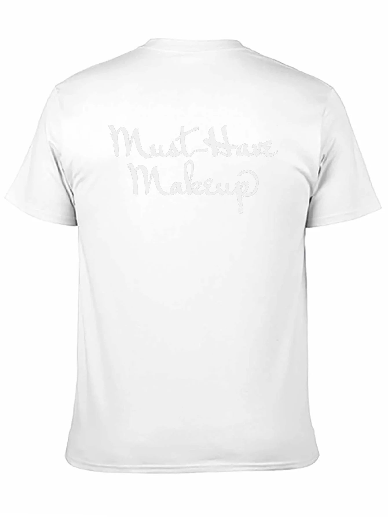 Camiseta Negra Must-Have Makeup Estilo Casual