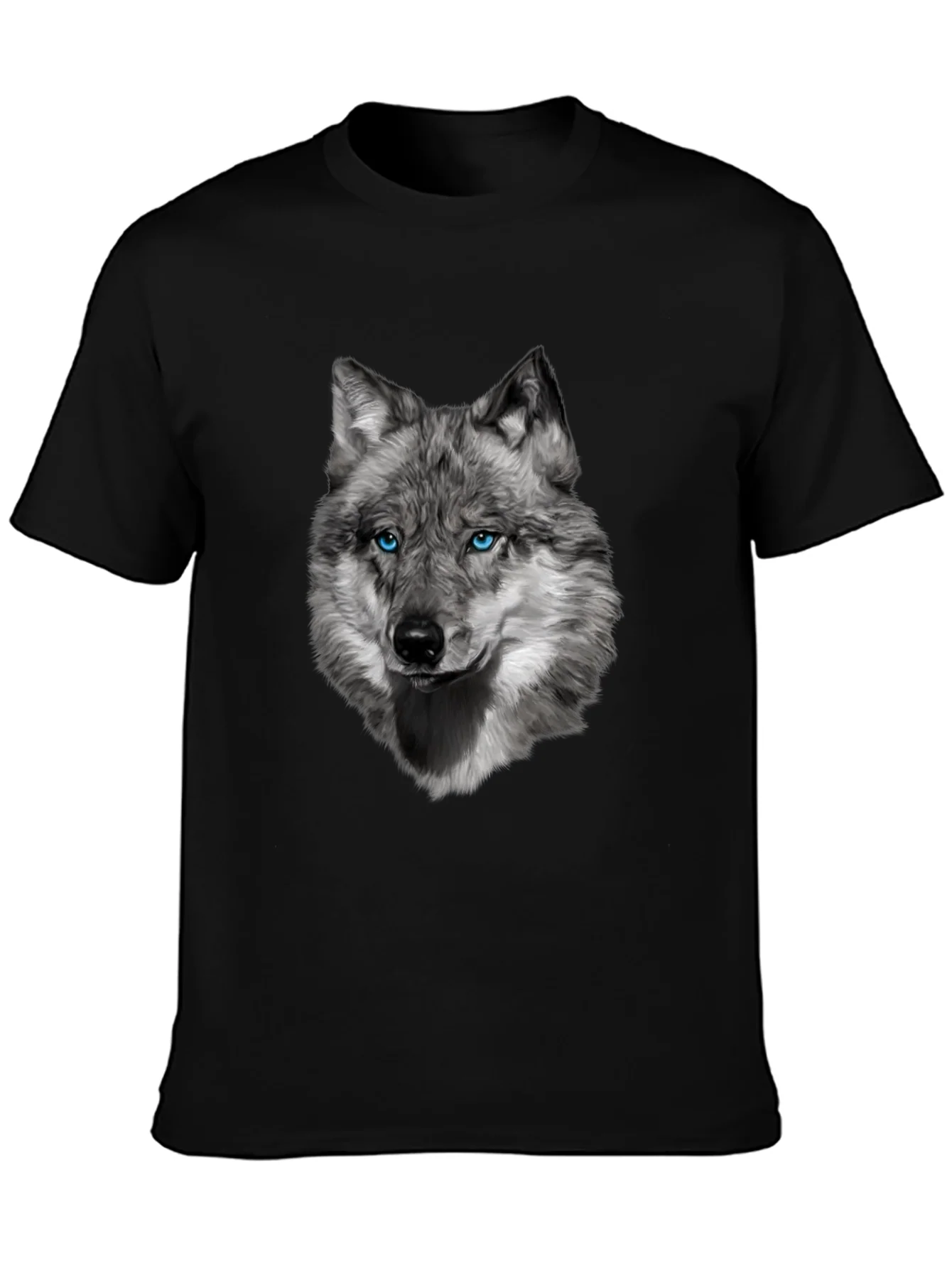 Rebbecca Wolf Graphic Tee - Cool Animal Print Shirt