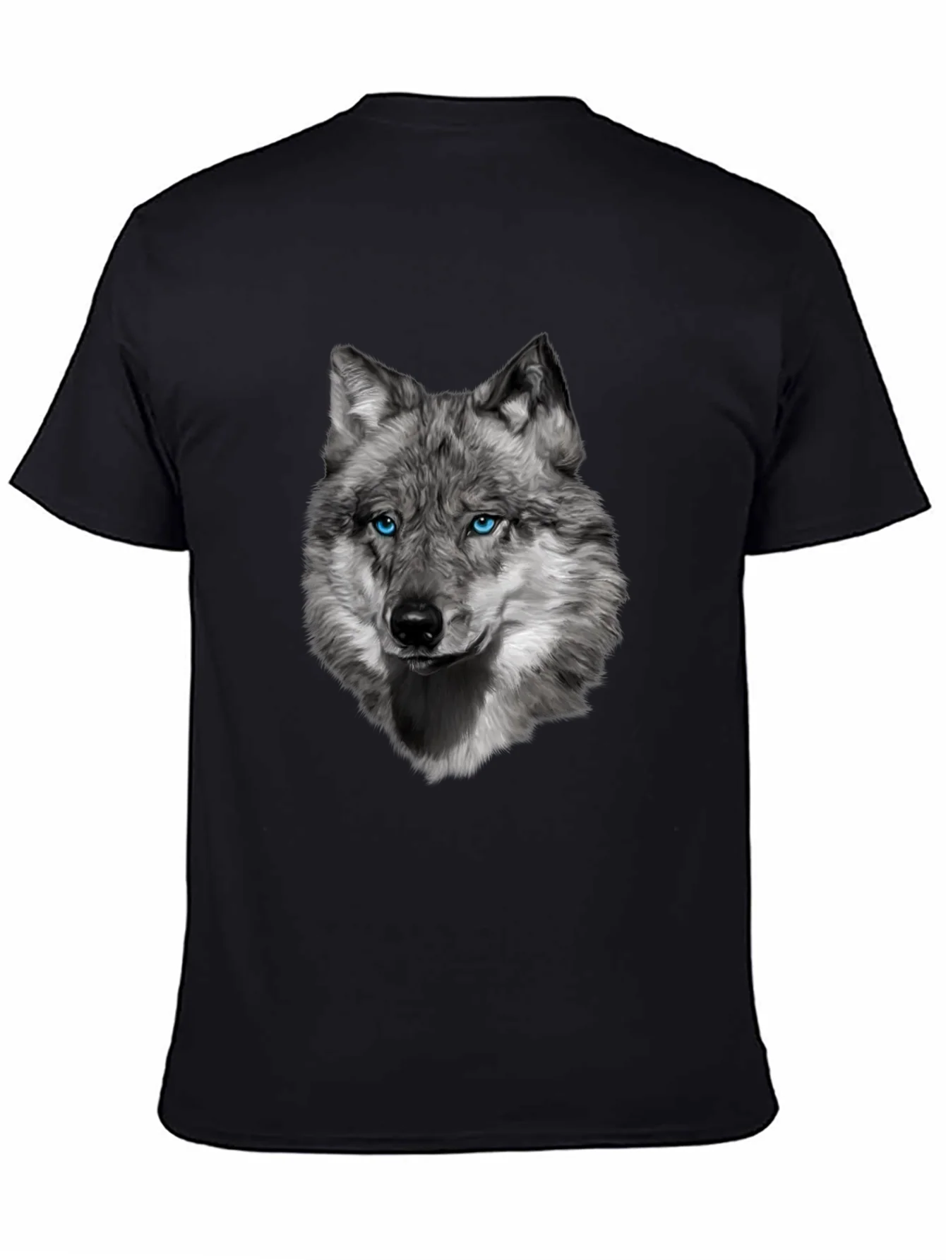 Rebbecca Wolf Graphic Tee - Cool Animal Print Shirt