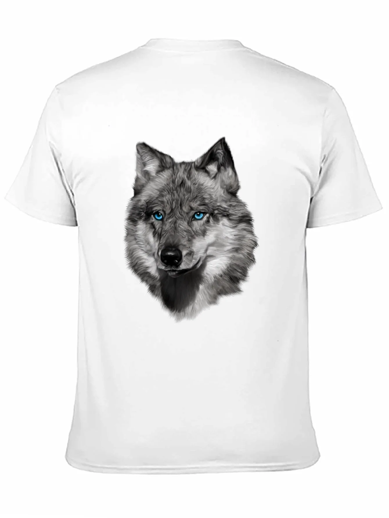 Rebbecca Wolf Graphic Tee - Cool Animal Print Shirt