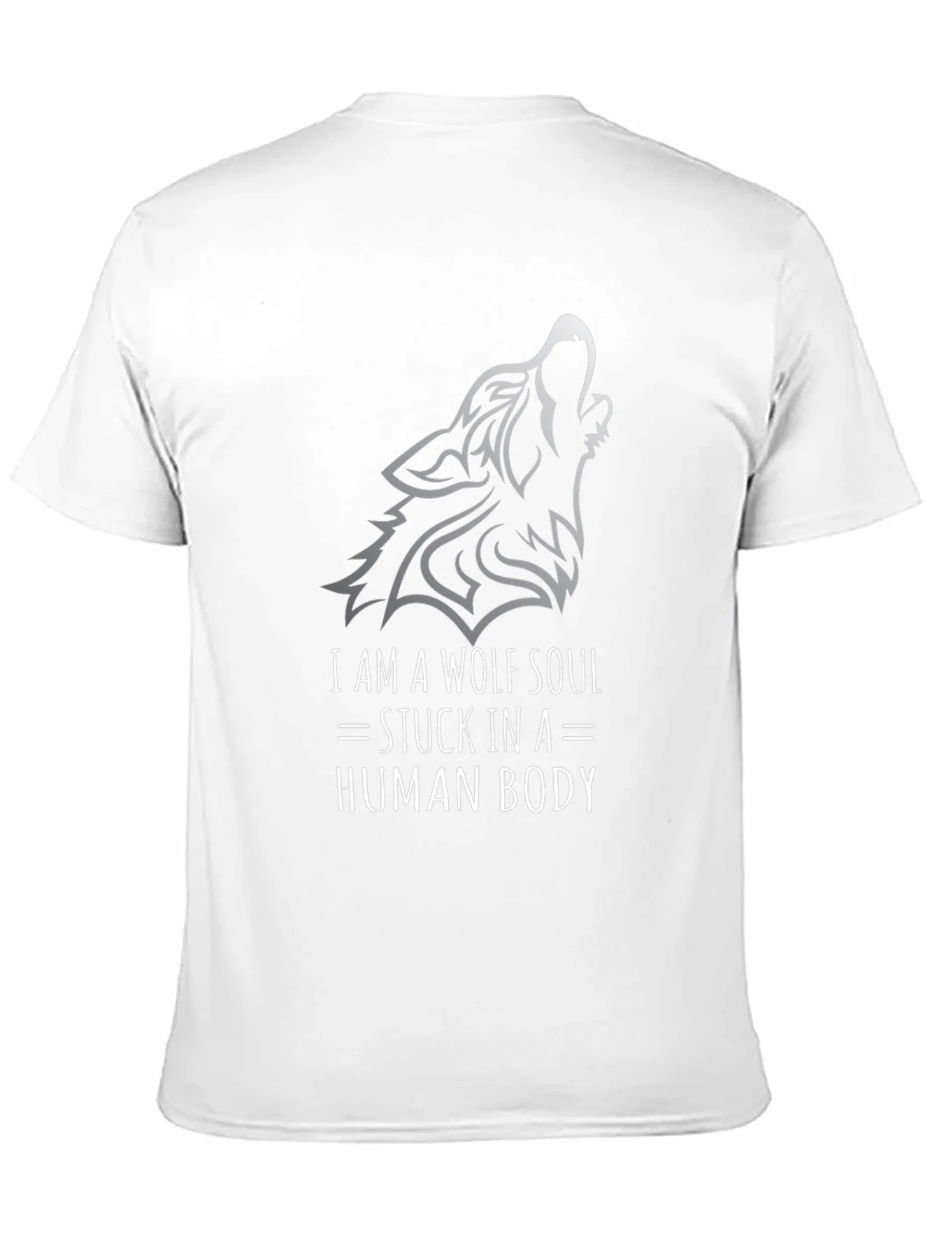 Rebbecca Wolf Soul Graphic Tee - Black Cotton T-Shirt