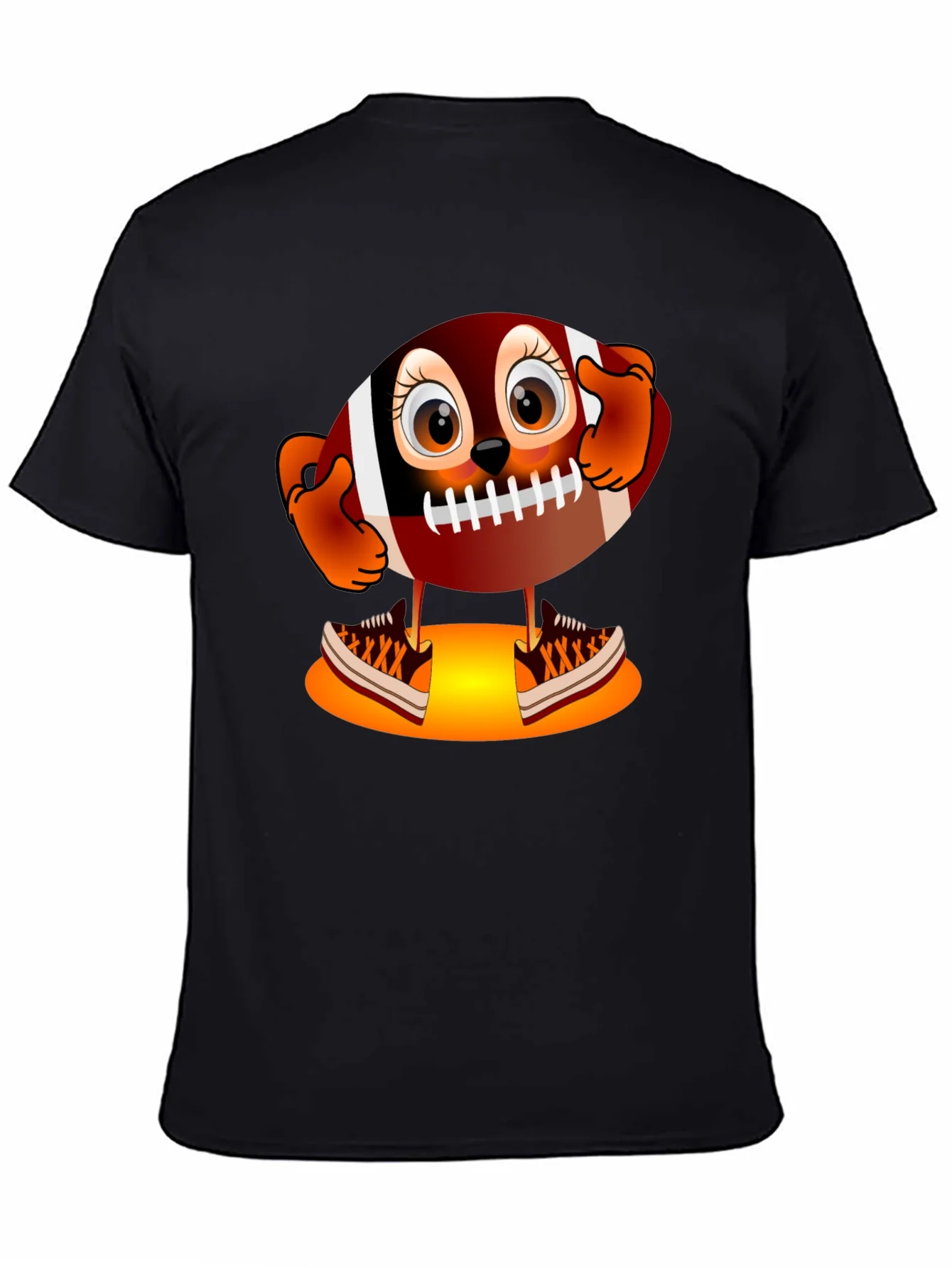 Rebbecca Football Character Graphic T-Shirt - Unique Design