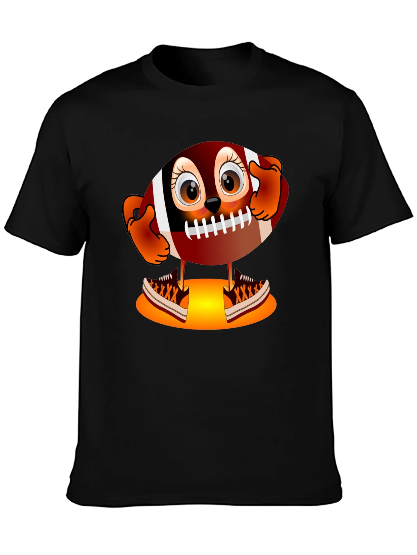 Rebbecca Football Character Graphic T-Shirt - Unique Design