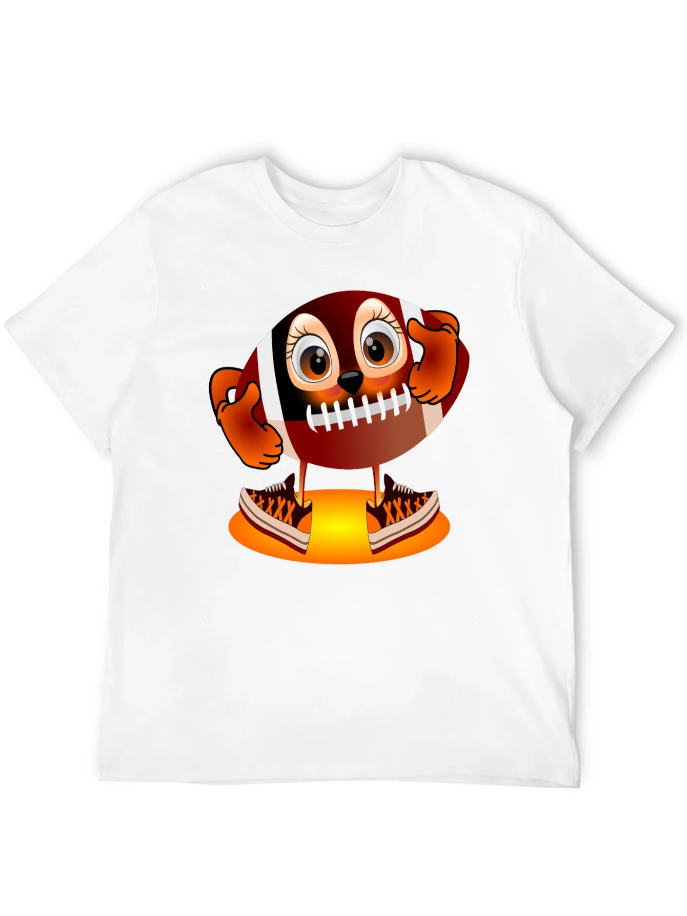 Rebbecca Football Character Graphic T-Shirt - Unique Design