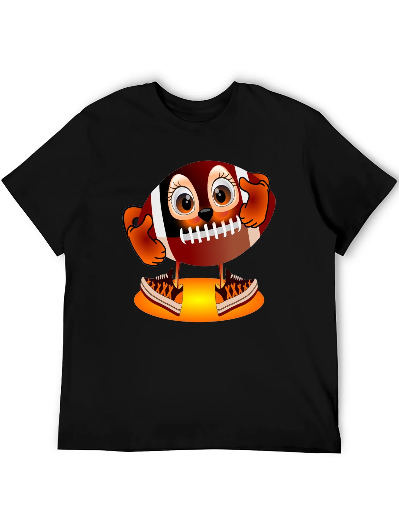 Rebbecca Football Character Graphic T-Shirt - Unique Design
