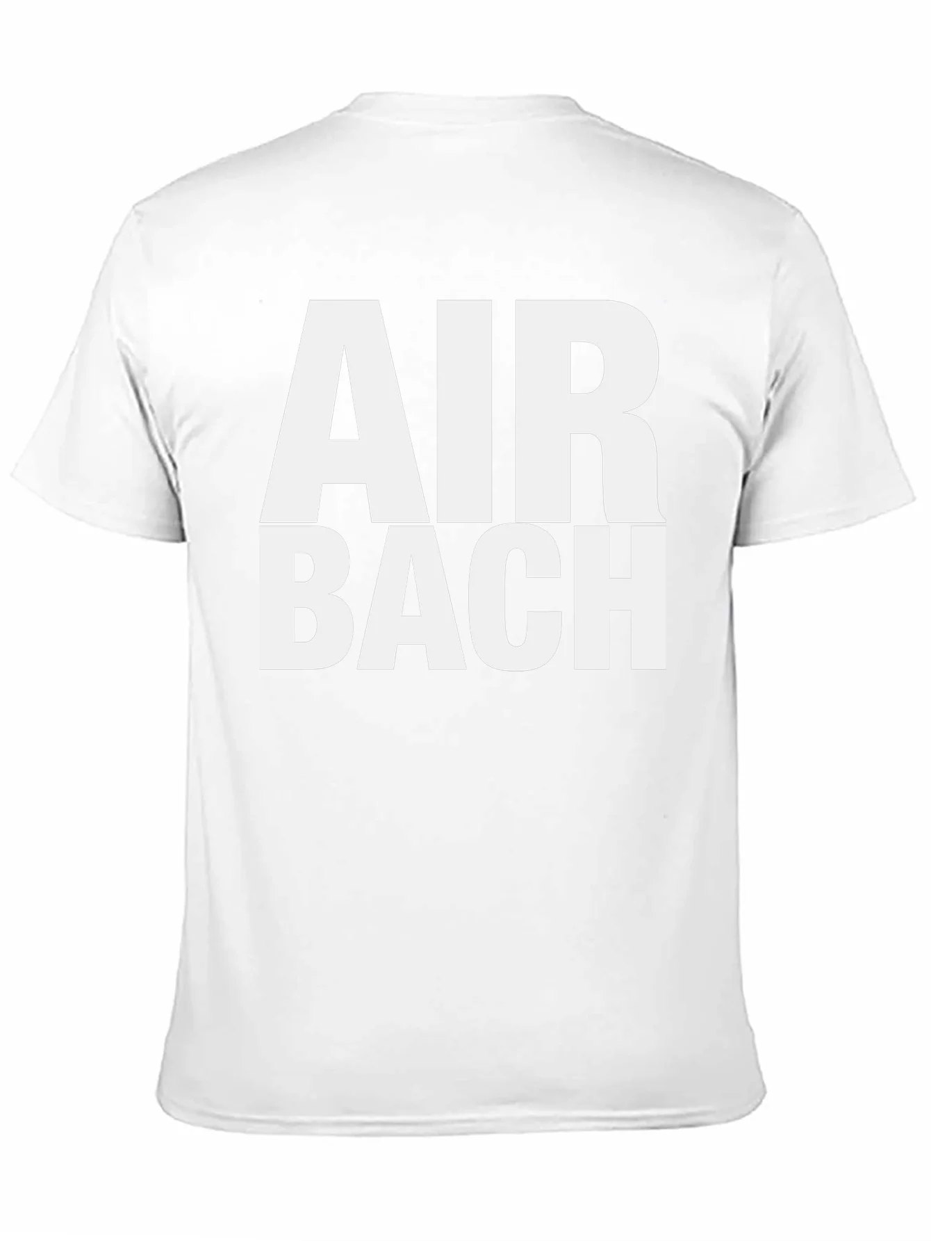 Camiseta Negra Air Bach - Estilo ¨²nico