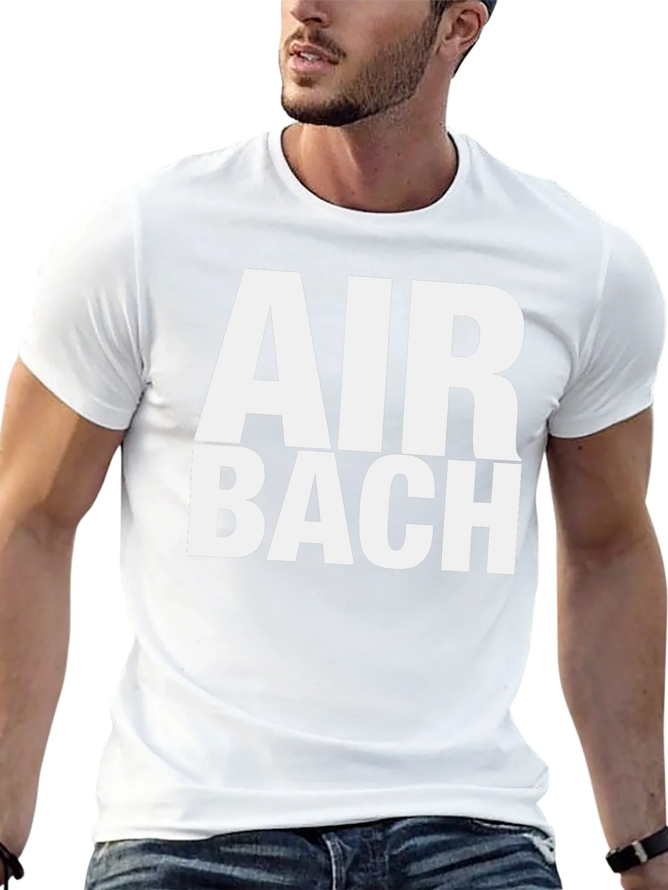 Camiseta Negra Air Bach - Estilo ¨²nico