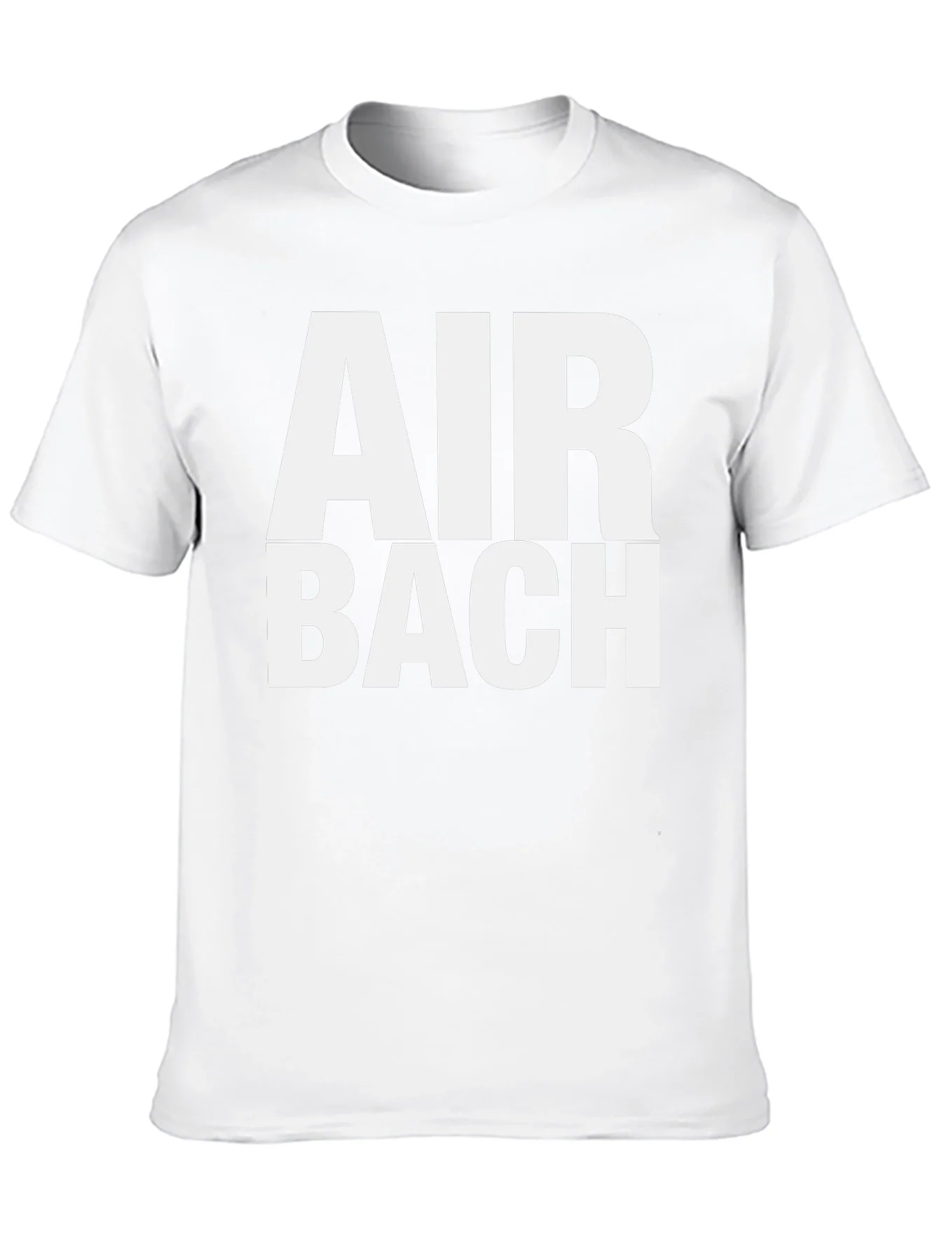 Camiseta Negra Air Bach - Estilo ¨²nico