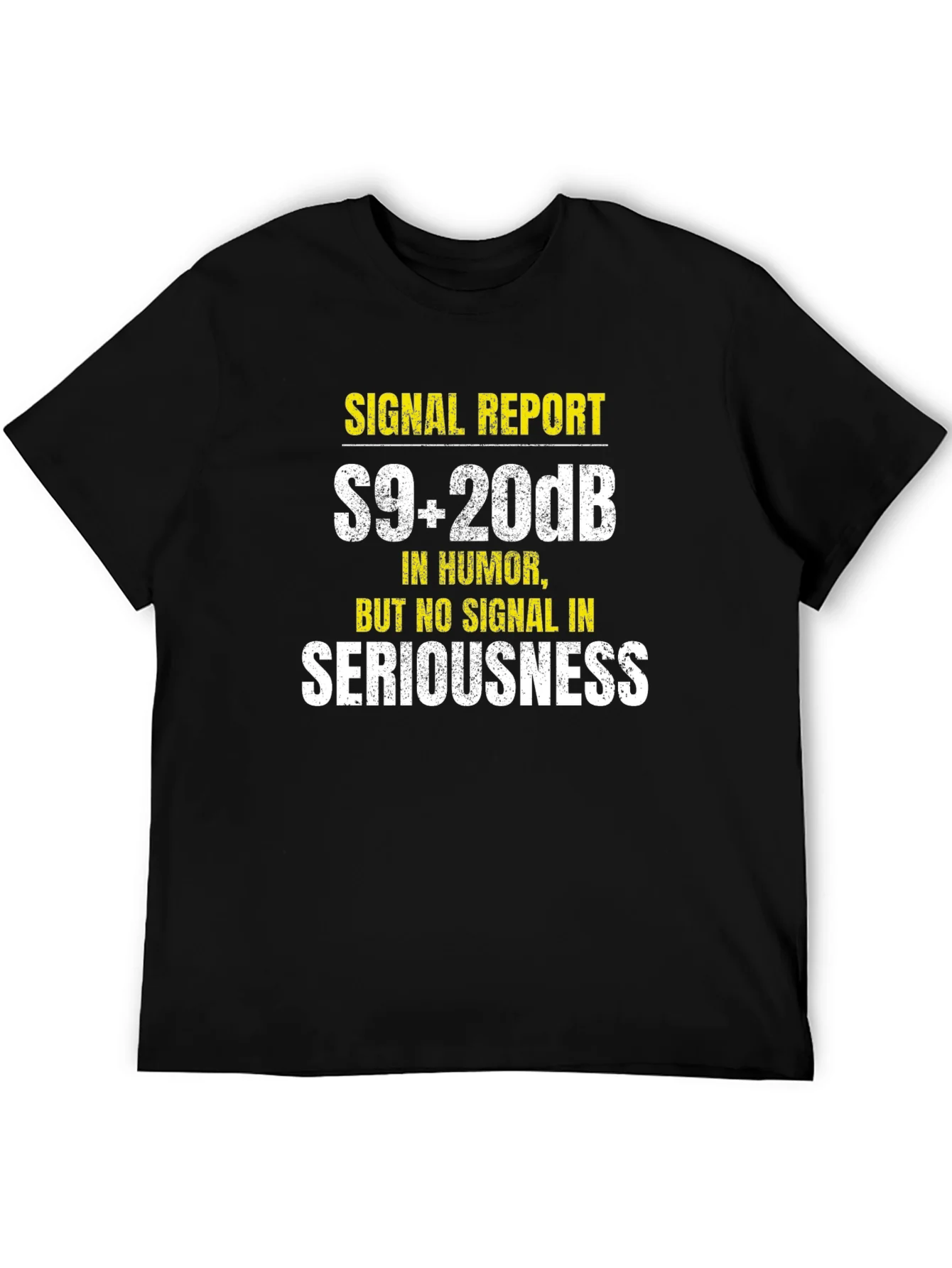 Rebbecca Funny Ham Radio T-Shirt - S9+20dB Humor