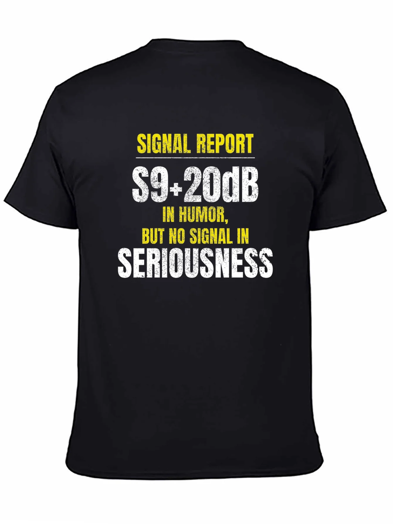 Rebbecca Funny Ham Radio T-Shirt - S9+20dB Humor
