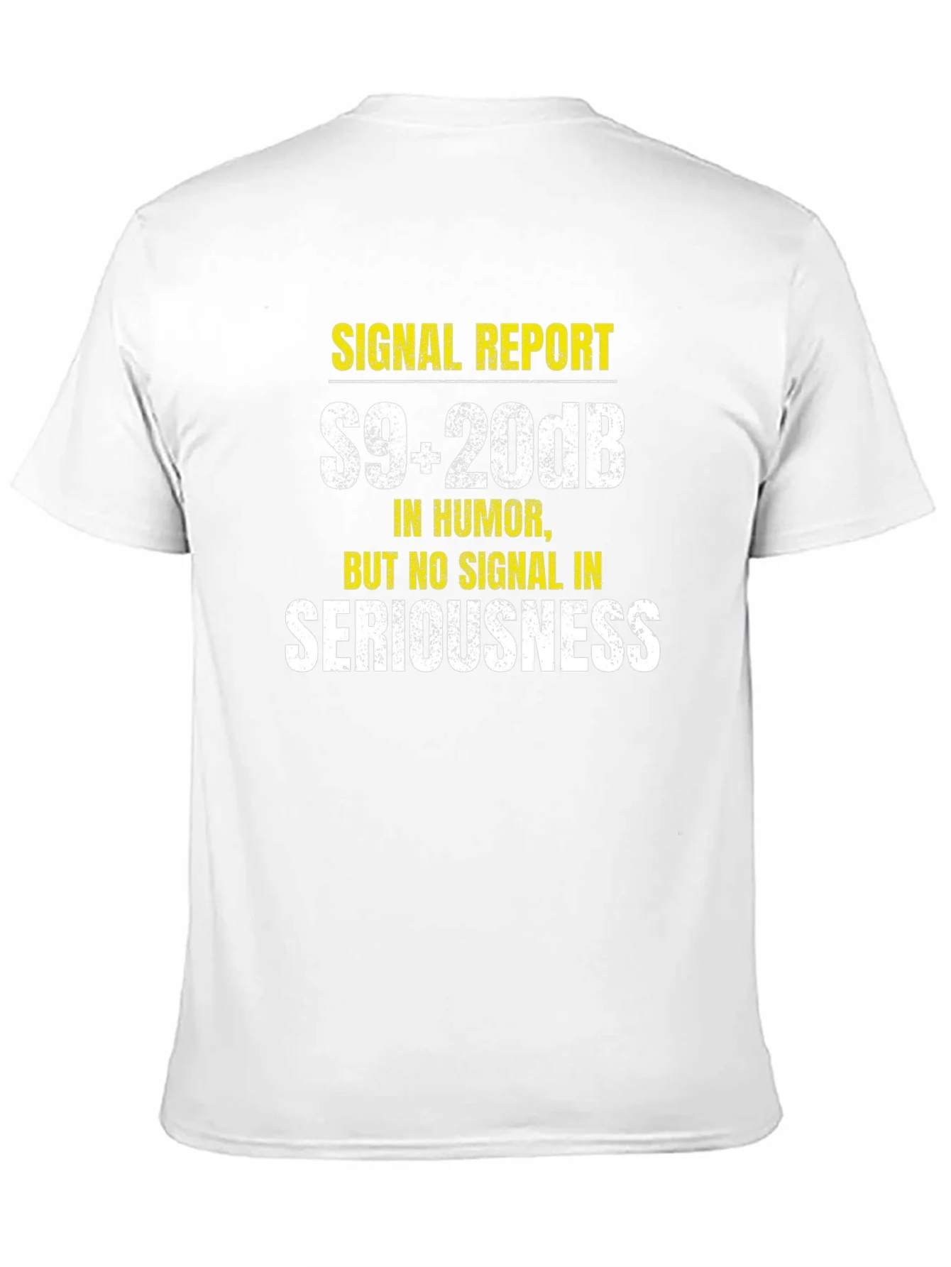 Rebbecca Funny Ham Radio T-Shirt - S9+20dB Humor