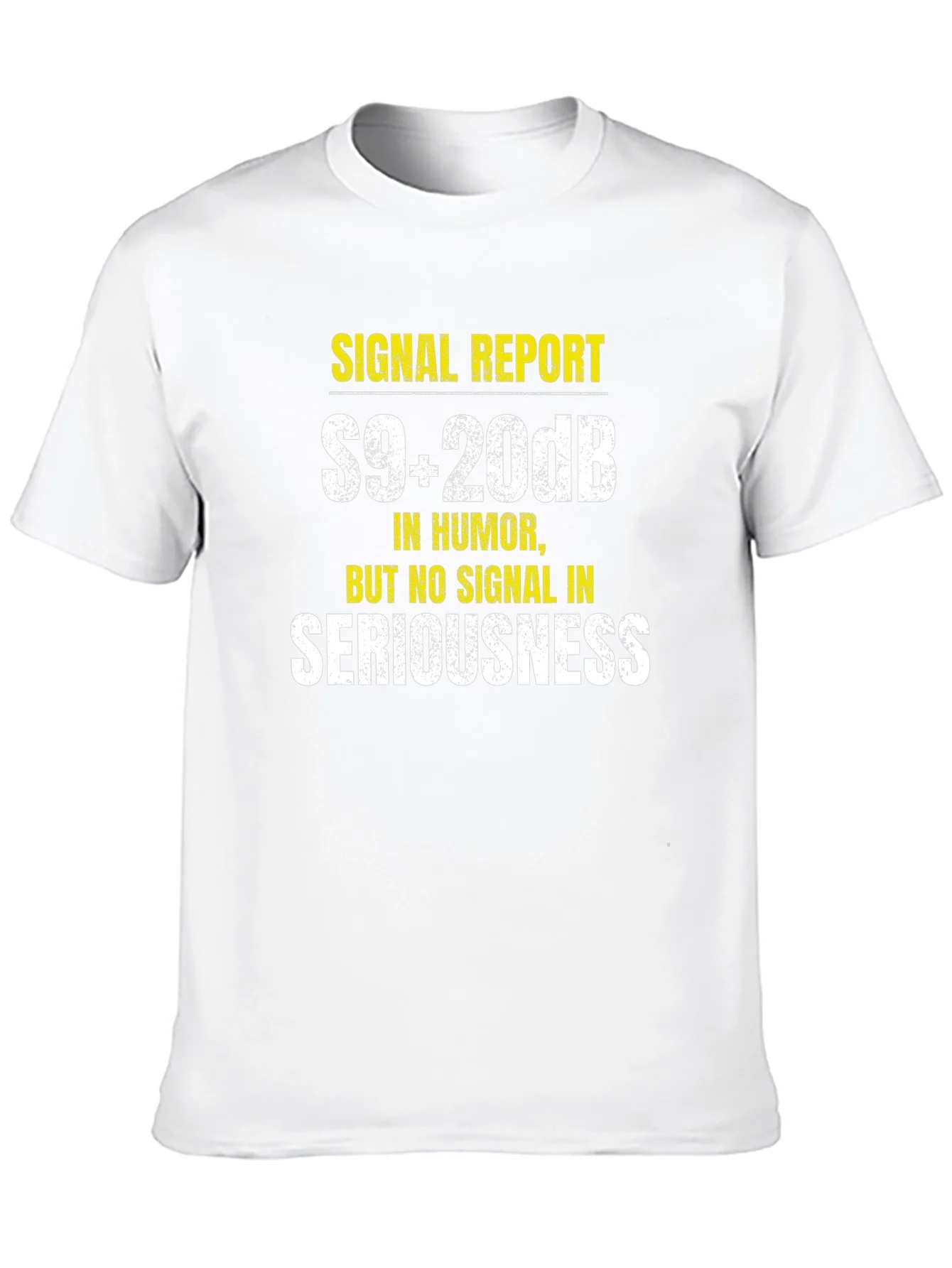 Rebbecca Funny Ham Radio T-Shirt - S9+20dB Humor