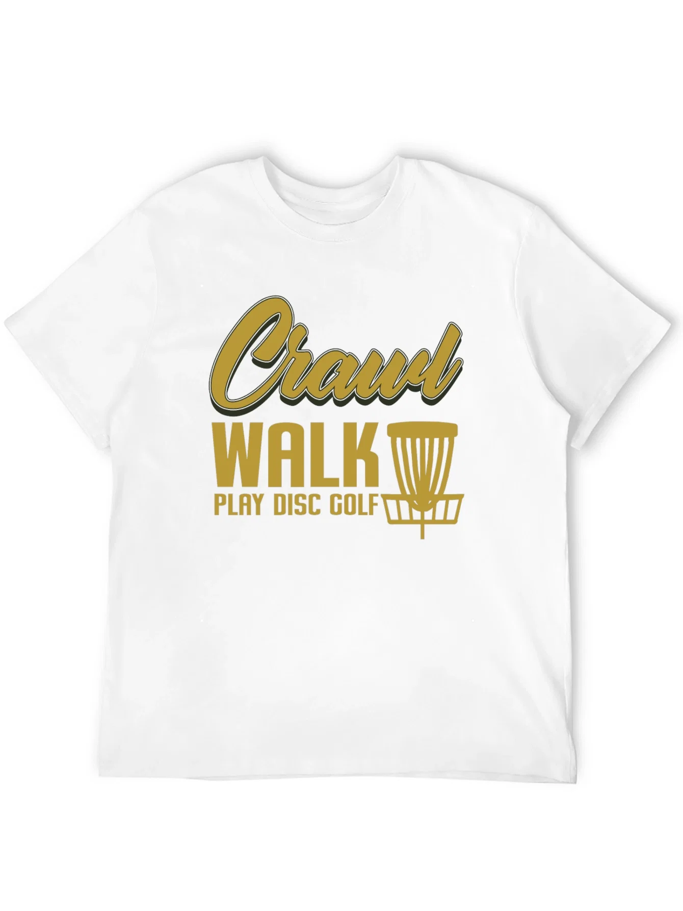 Rebbecca Crawl Walk Play Disc Golf T-Shirt