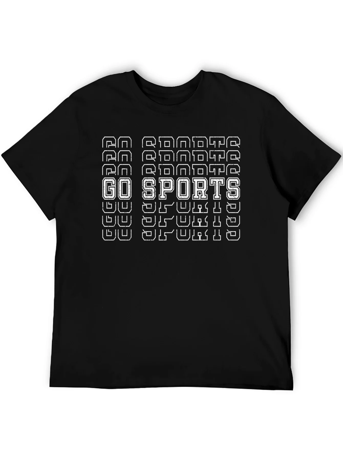 Rebbecca Go Sports T-Shirt - Black Graphic Tee
