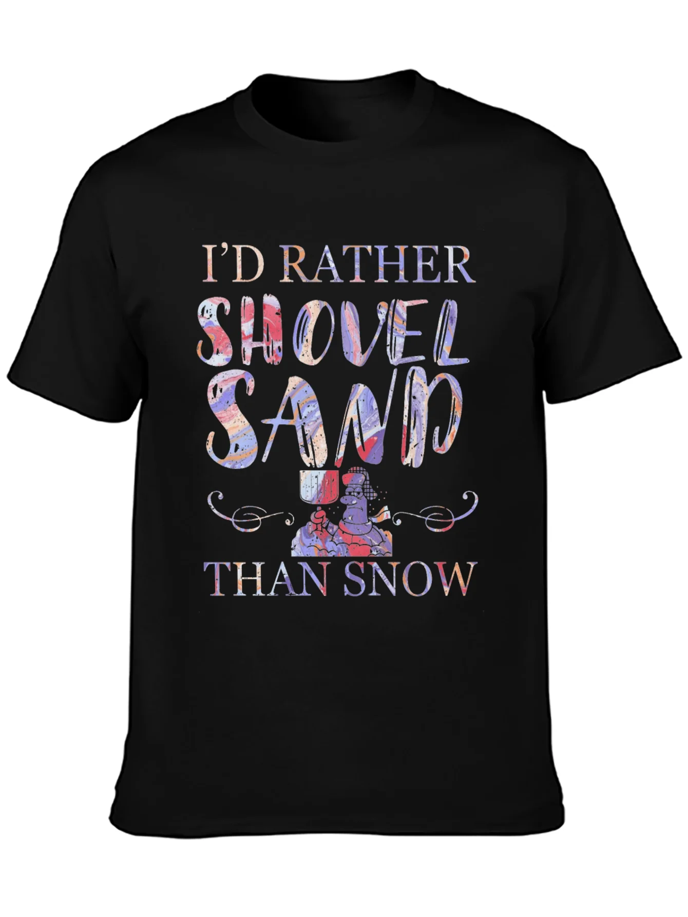 Rebbecca Shovel Sand Graphic T-Shirt