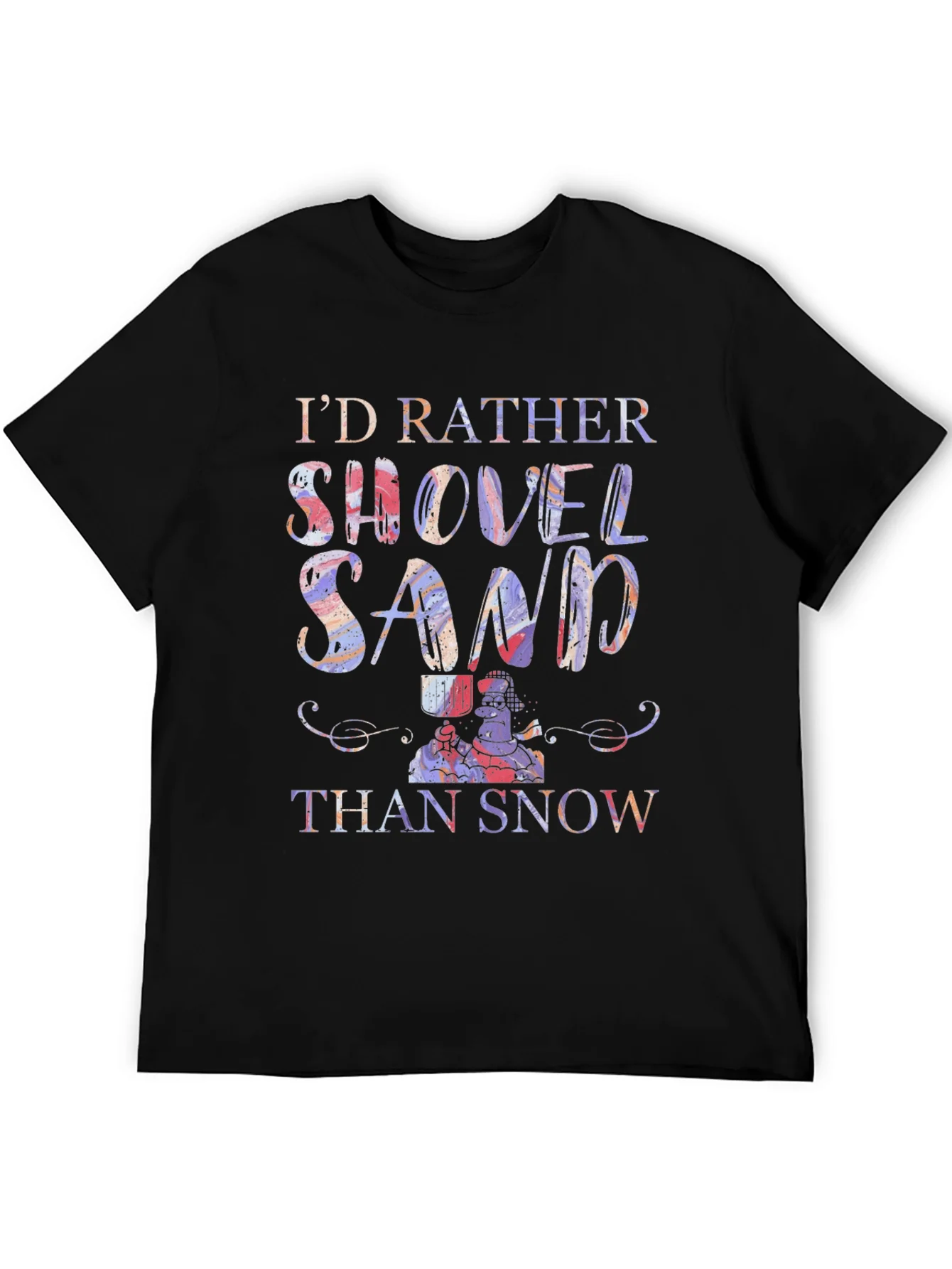 Rebbecca Shovel Sand Graphic T-Shirt