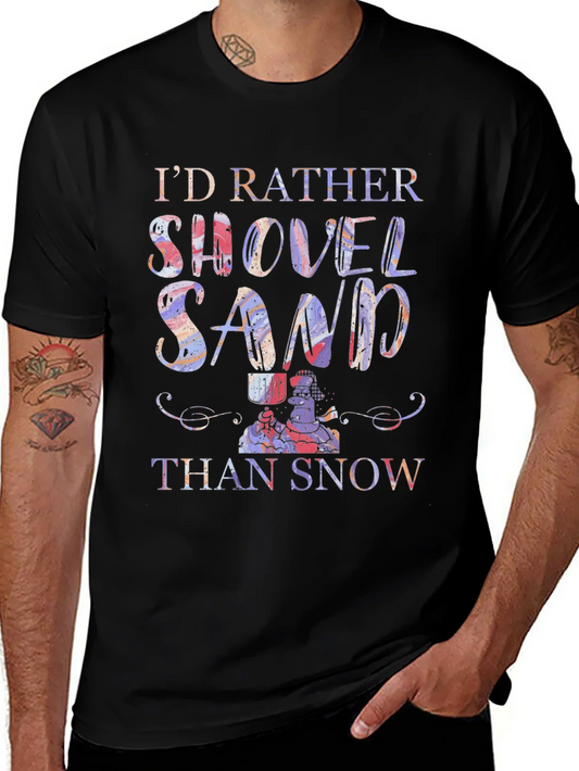 Rebbecca Shovel Sand Graphic T-Shirt