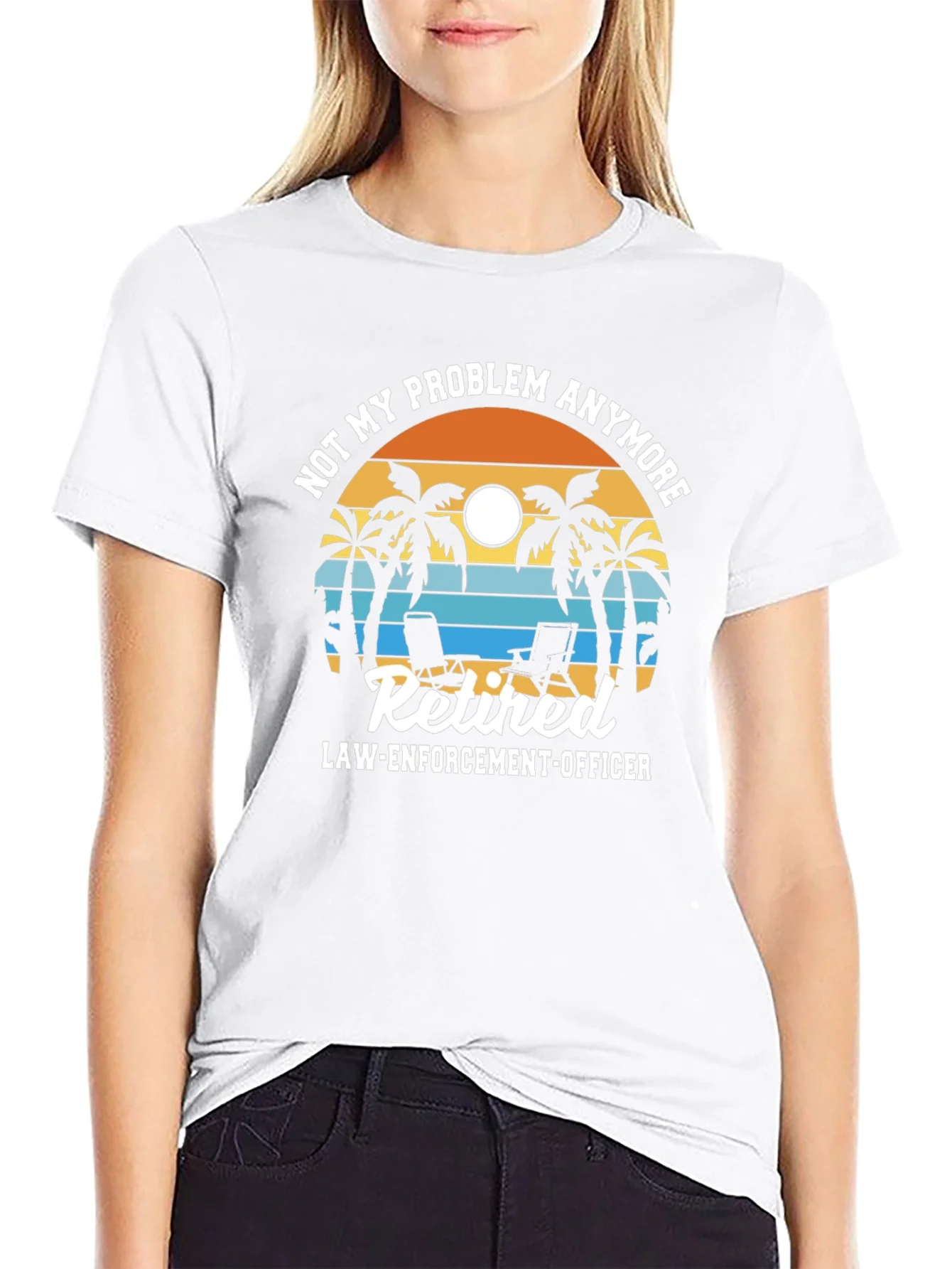 Rebbecca Retired Law Enforcement Officer T-Shirt