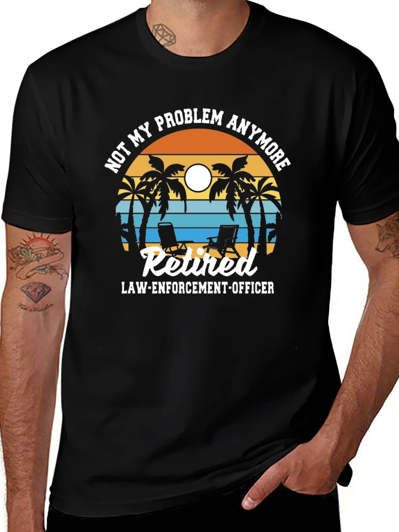 Rebbecca Retired Law Enforcement Officer T-Shirt