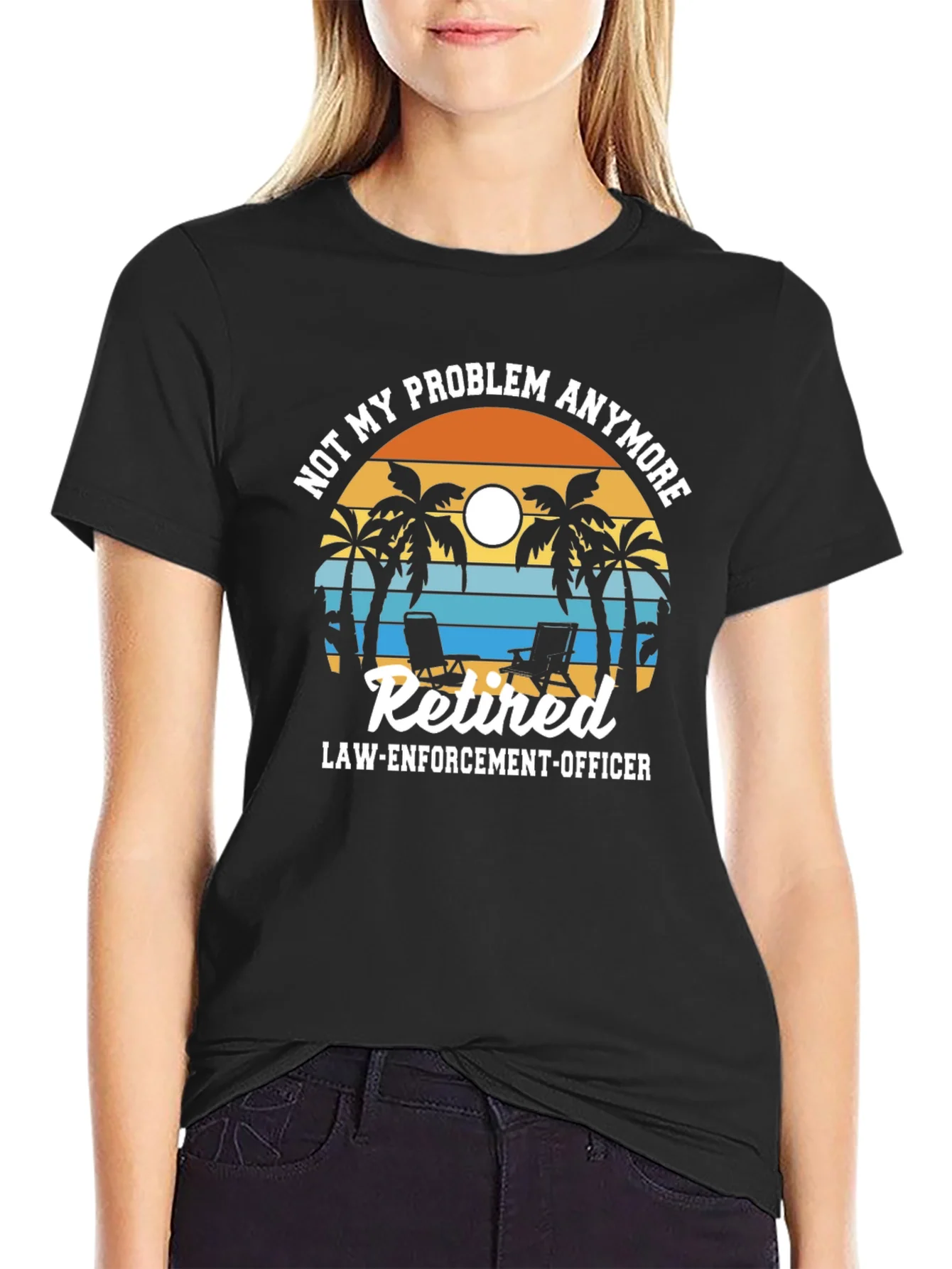 Rebbecca Retired Law Enforcement Officer T-Shirt