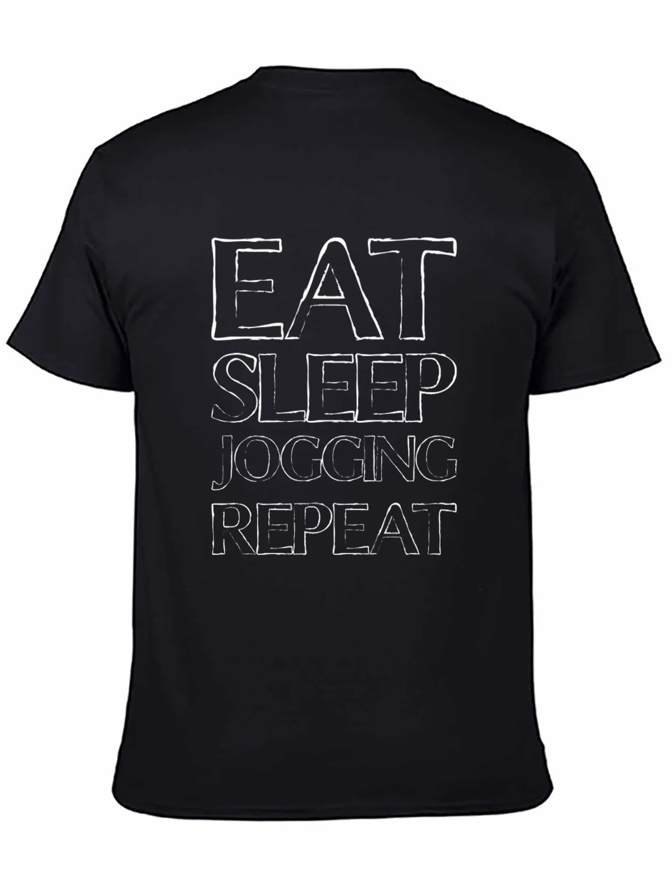 Rebbecca Eat Sleep Jogging Repeat T-Shirt