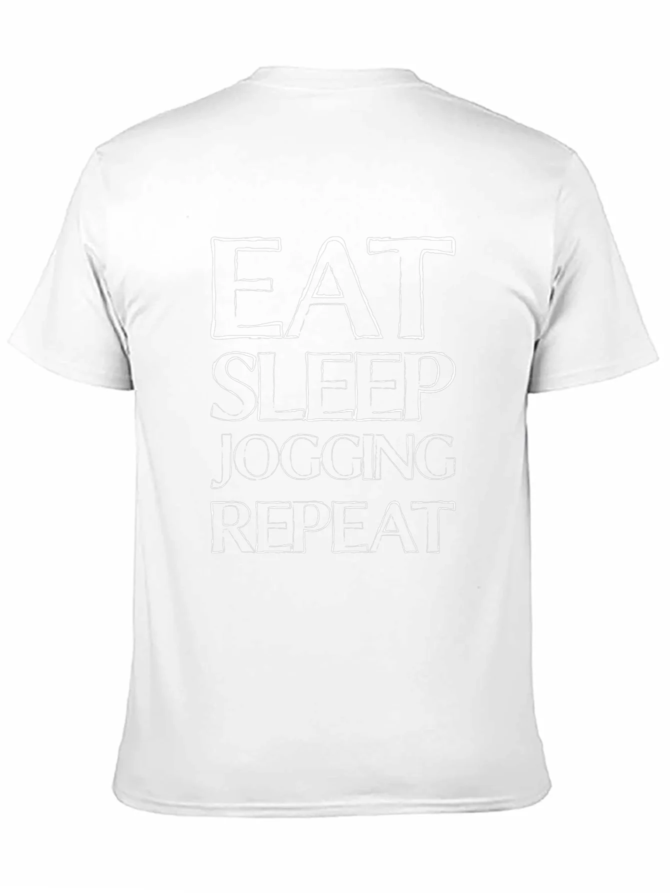 Rebbecca Eat Sleep Jogging Repeat T-Shirt