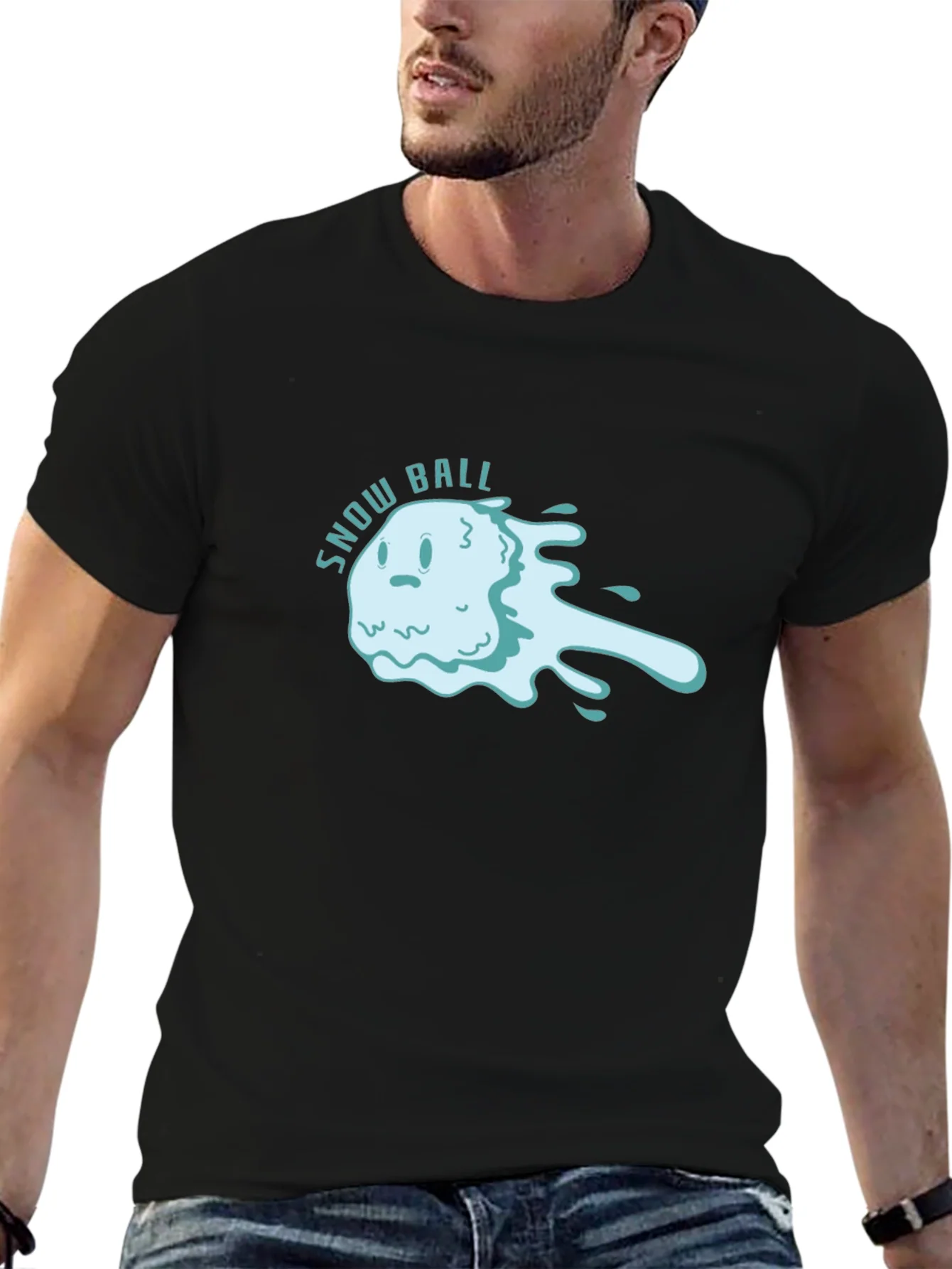 Rebbecca Snow Ball T-Shirt - Fun Graphic Tee