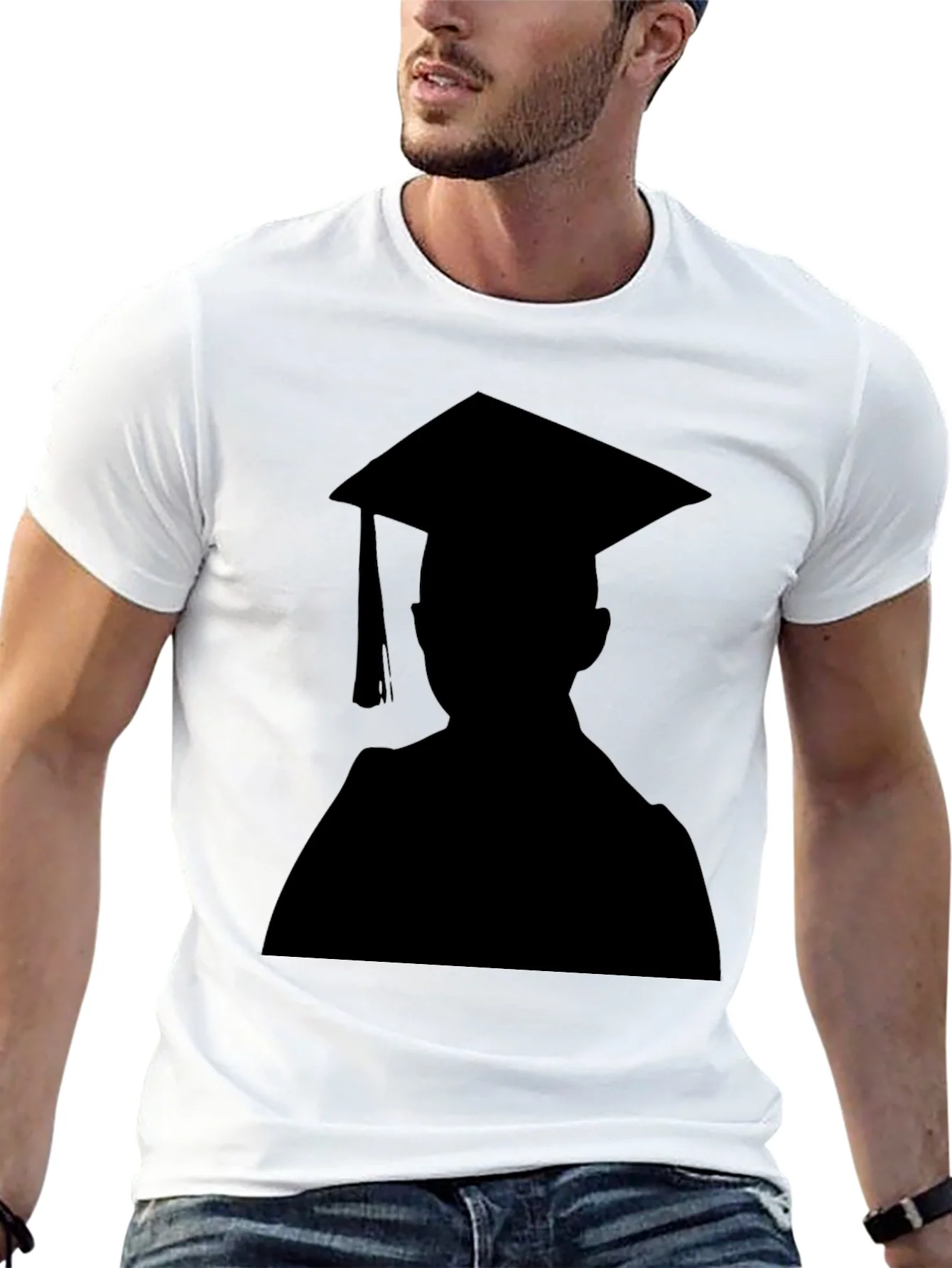 Rebbecca Graduation Silhouette Black T-Shirt