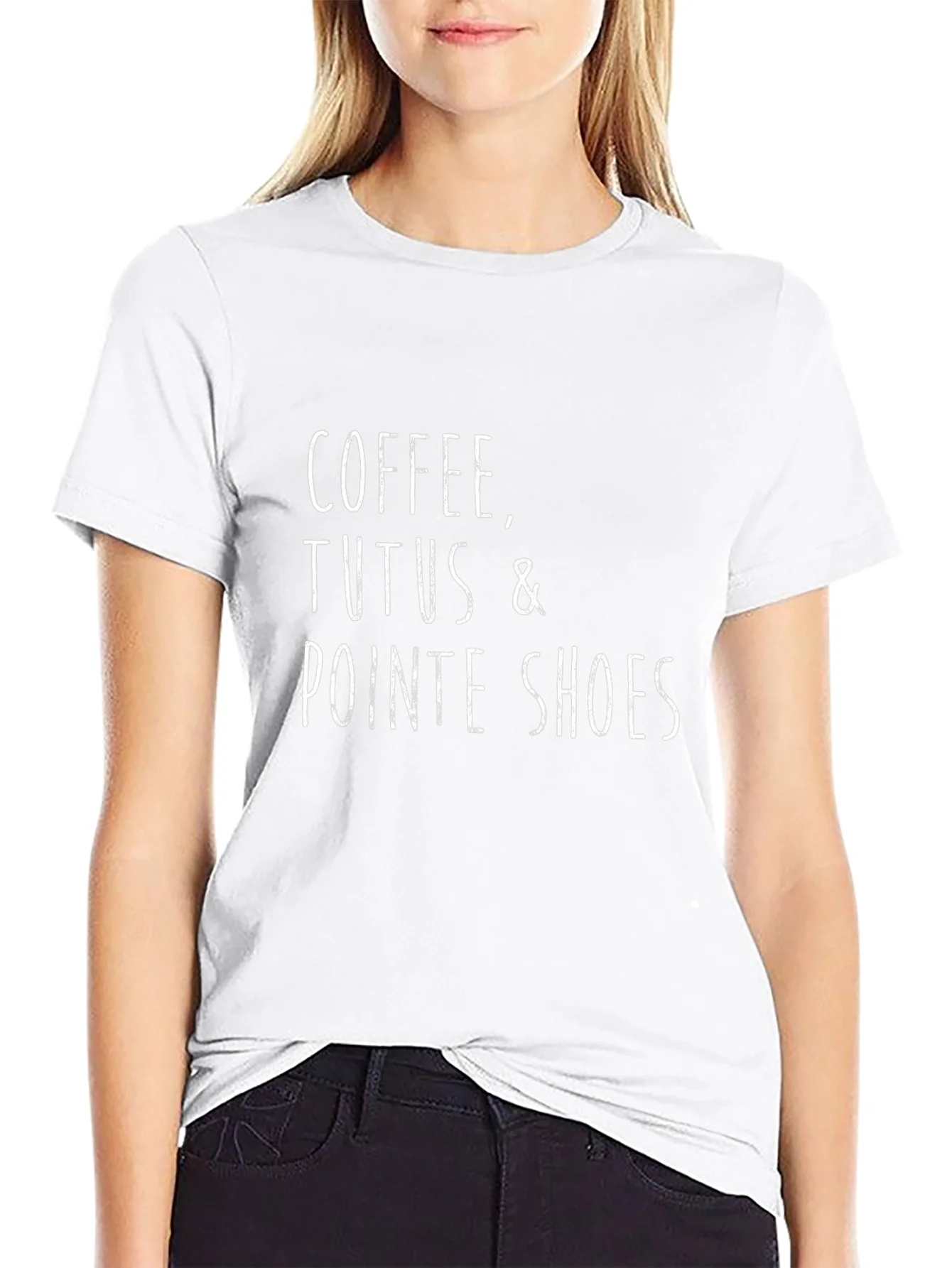 Rebbecca Coffee Tutus & Pointe Shoes Graphic Tee