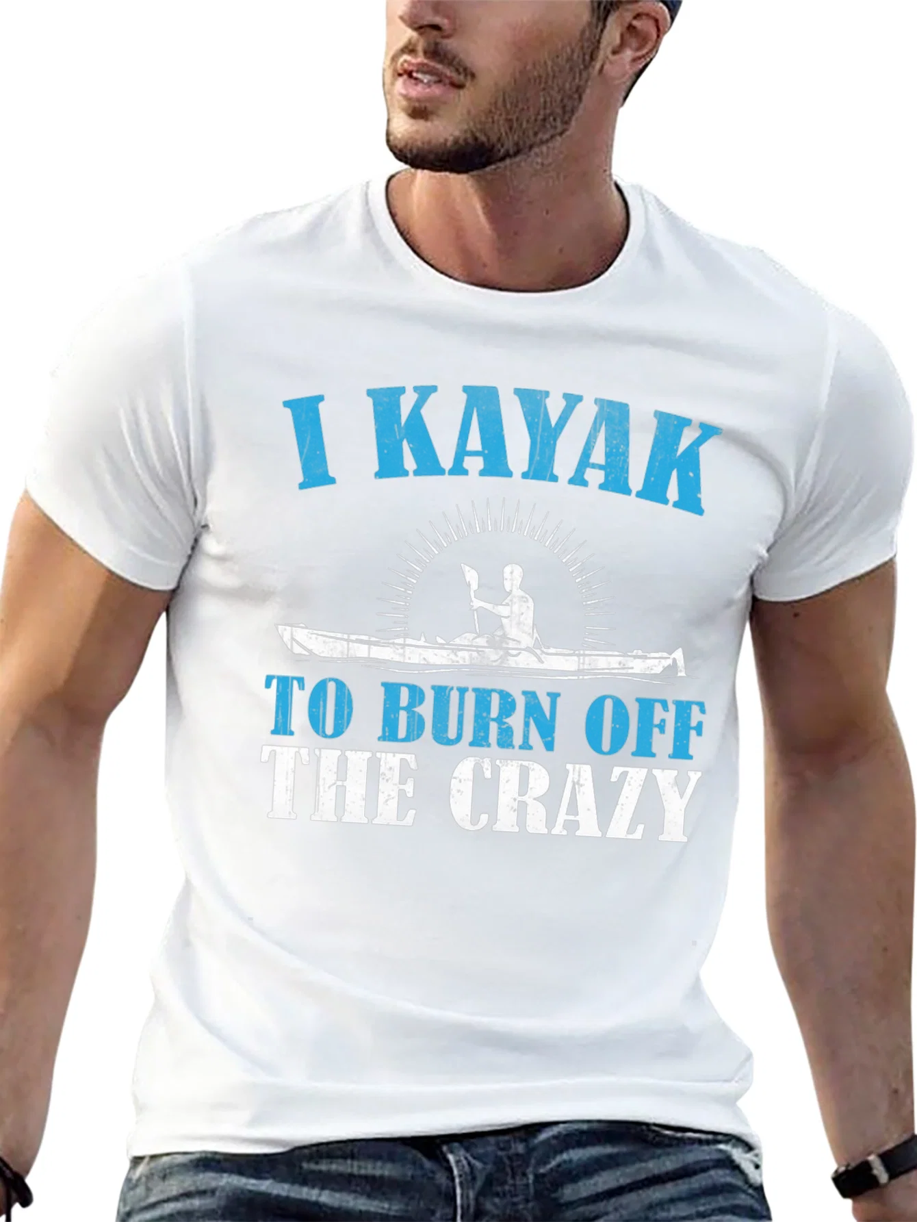 Rebbecca I Kayak To Burn Off The Crazy T-Shirt