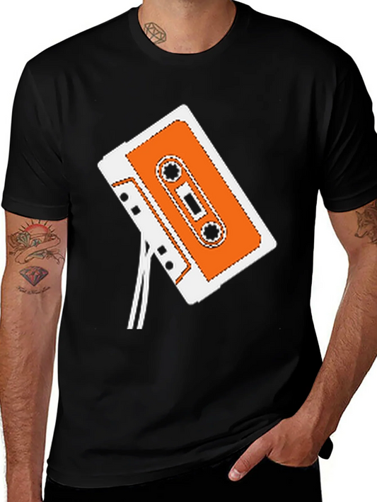 Rebbecca Retro Cassette Tape Graphic Tee - Vintage Style