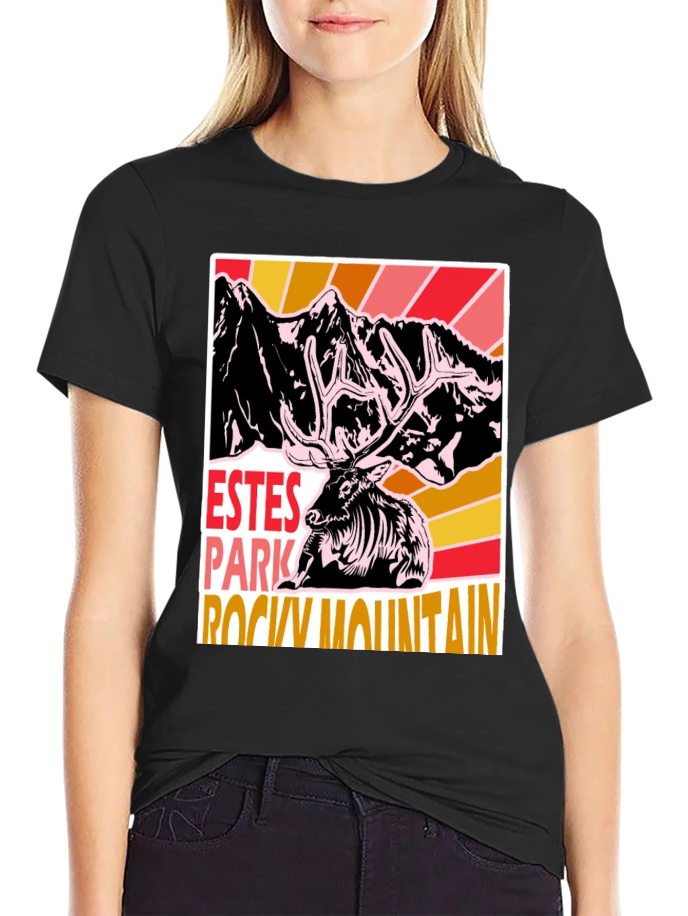 Rebbecca Estes Park Rocky Mountain T-Shirt