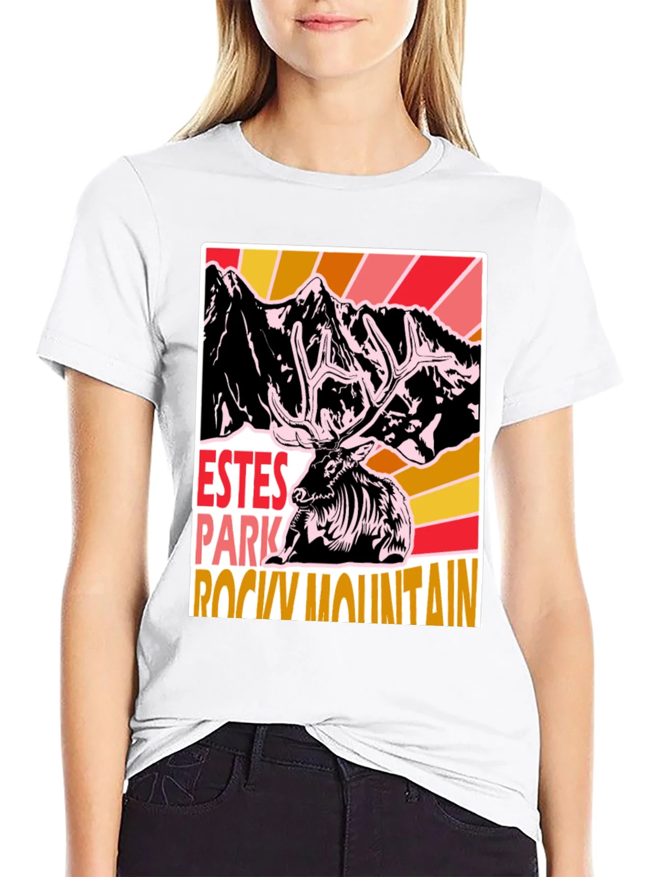 Rebbecca Estes Park Rocky Mountain T-Shirt