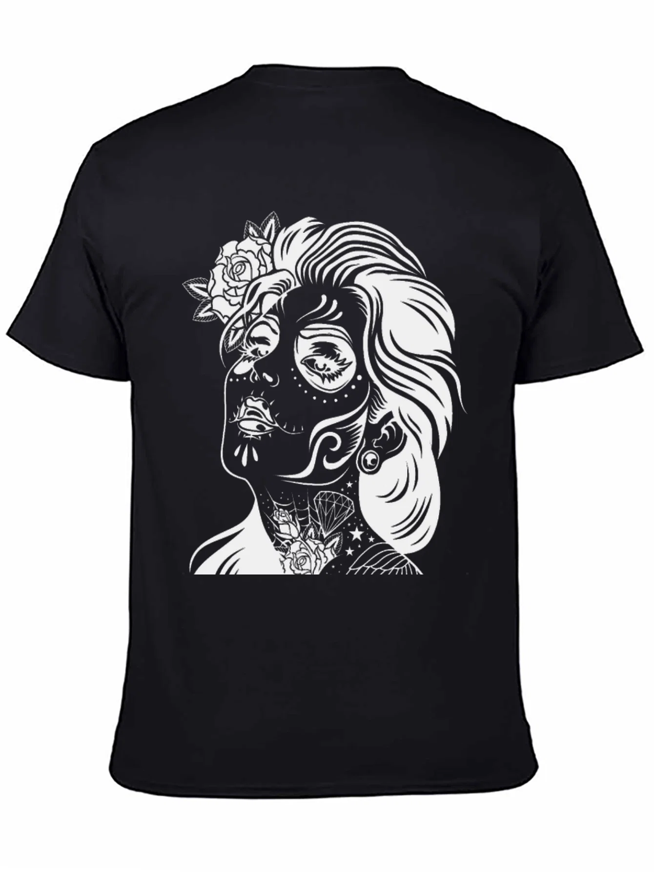 Rebbecca Day of the Dead Woman Graphic Tee