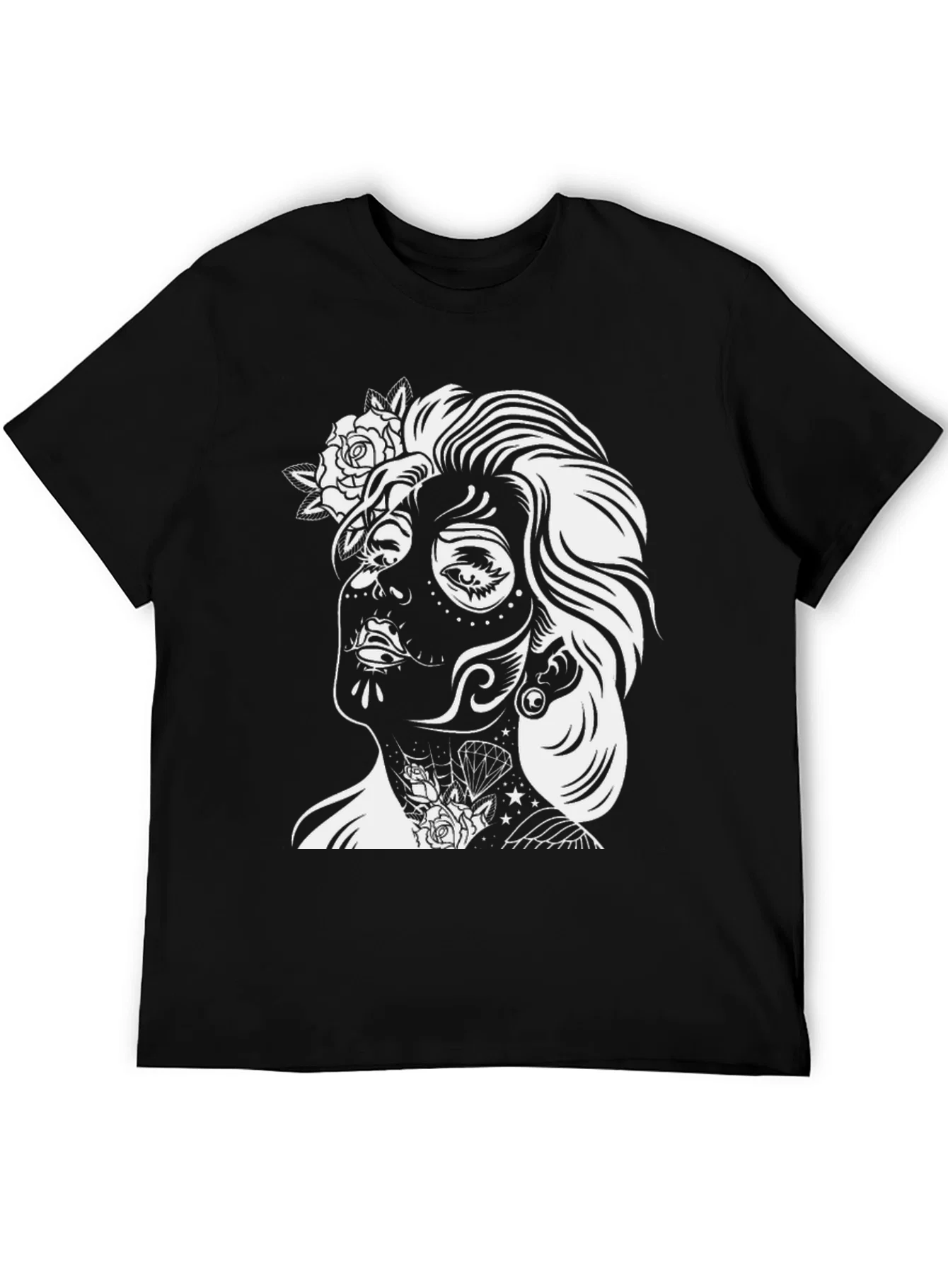 Rebbecca Day of the Dead Woman Graphic Tee