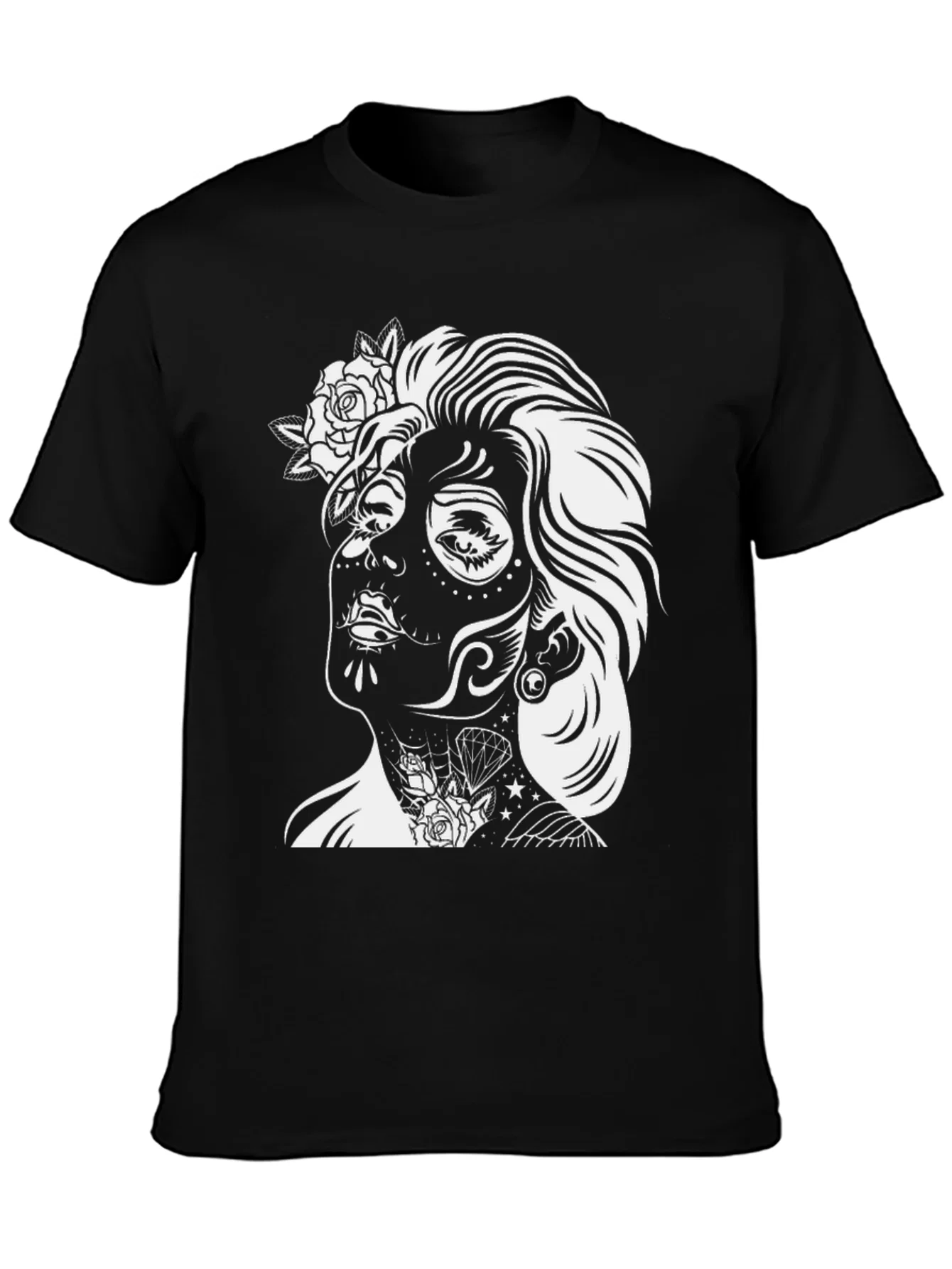 Rebbecca Day of the Dead Woman Graphic Tee