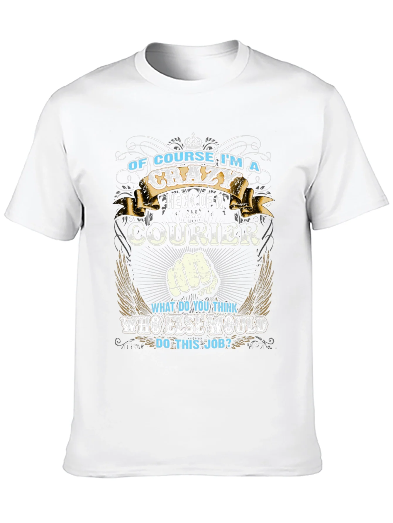 Rebbecca Crazy Courier Graphic T-Shirt