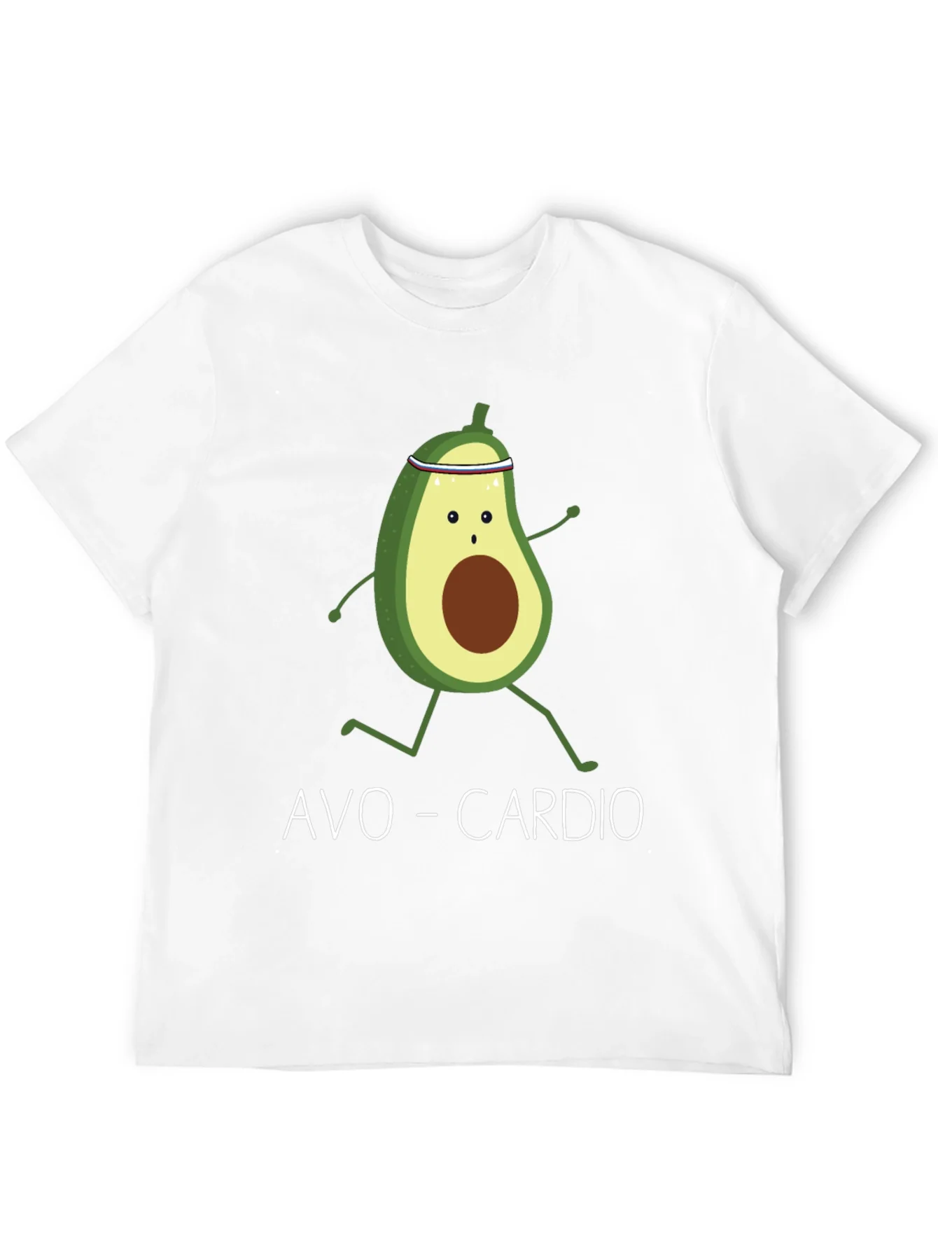 Rebbecca Avo-Cardio Avocado Running Graphic T-Shirt