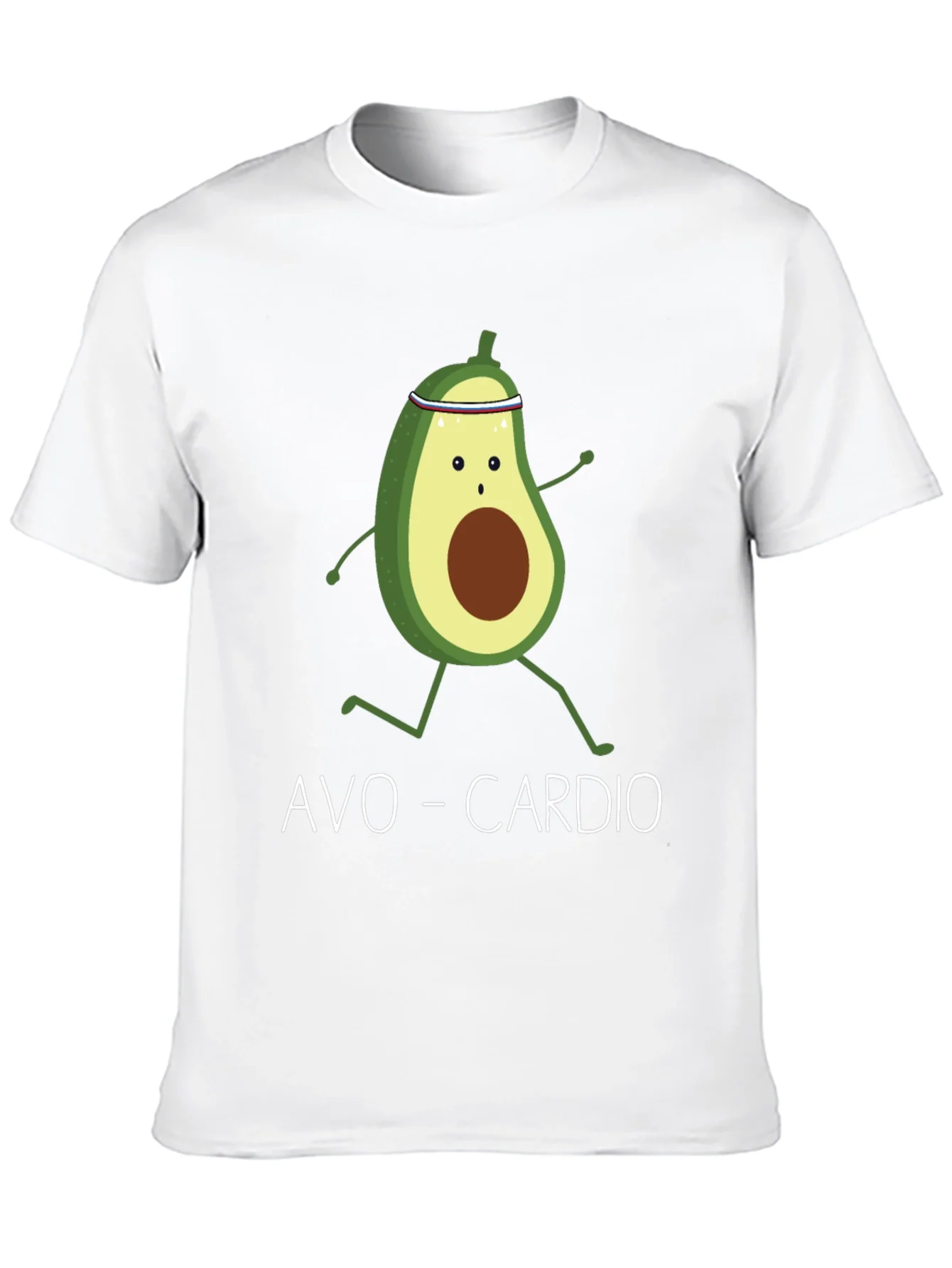 Rebbecca Avo-Cardio Avocado Running Graphic T-Shirt