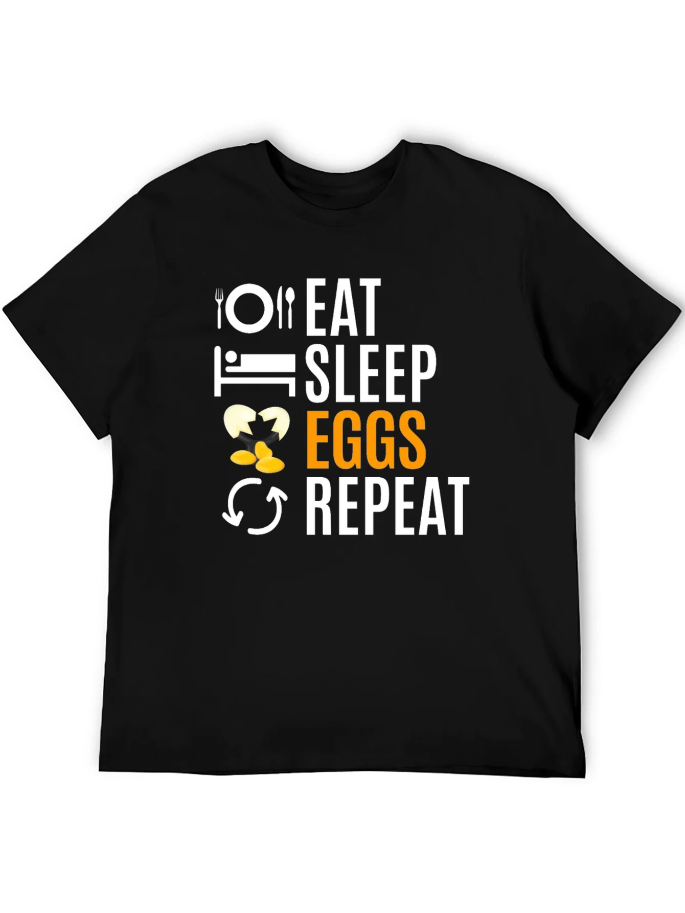 Camiseta Eat Sleep Eggs Repeat