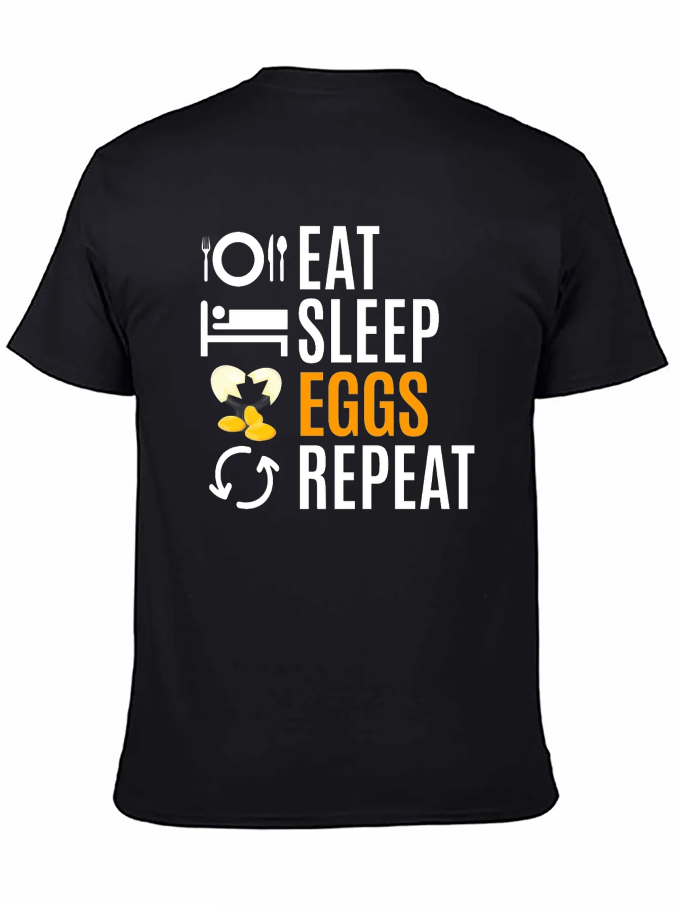 Camiseta Eat Sleep Eggs Repeat