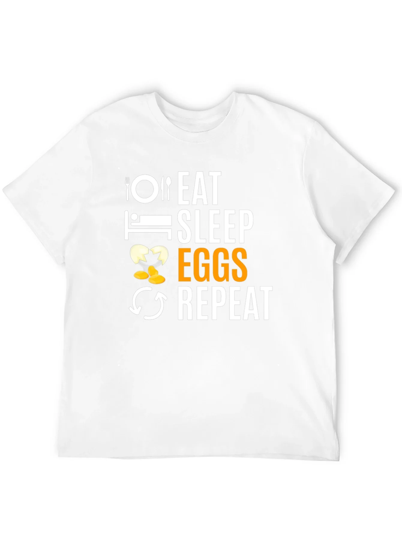 Camiseta Eat Sleep Eggs Repeat