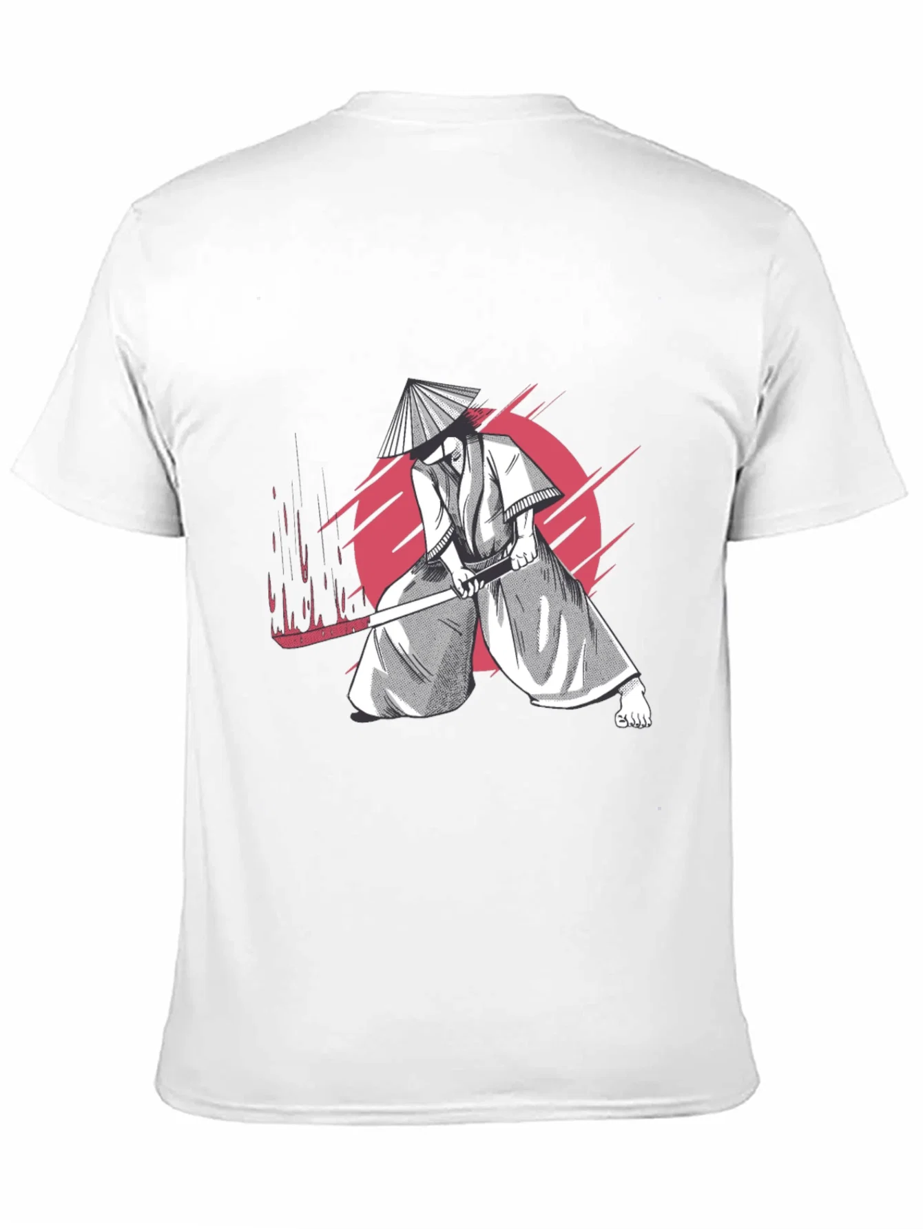 Rebbecca Samurai Graphic T-Shirt - Cool Martial Arts Design