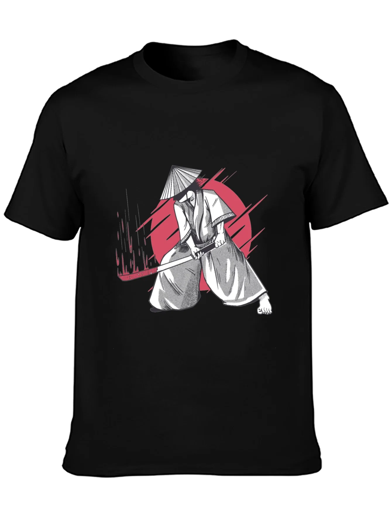 Rebbecca Samurai Graphic T-Shirt - Cool Martial Arts Design