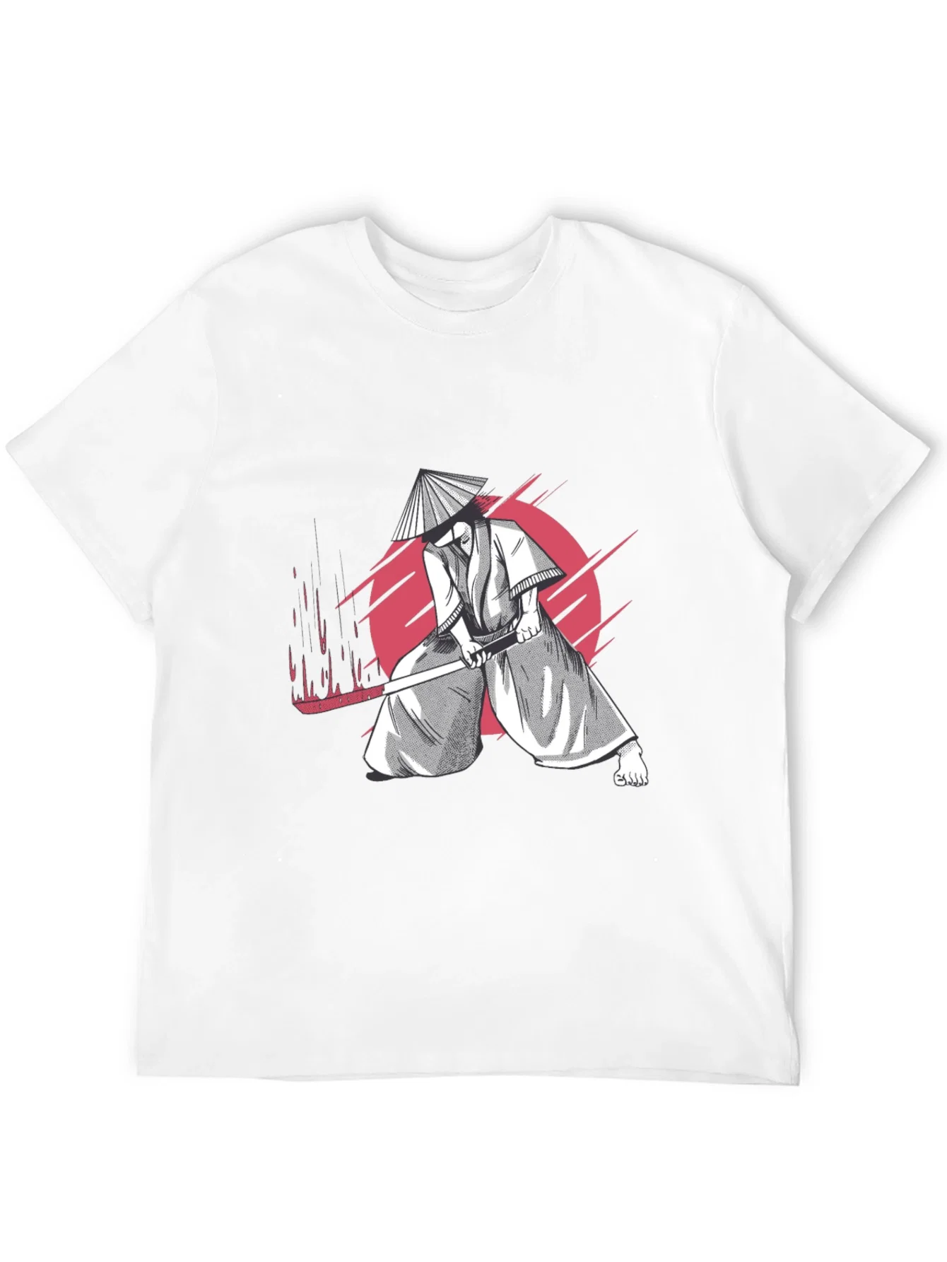 Rebbecca Samurai Graphic T-Shirt - Cool Martial Arts Design
