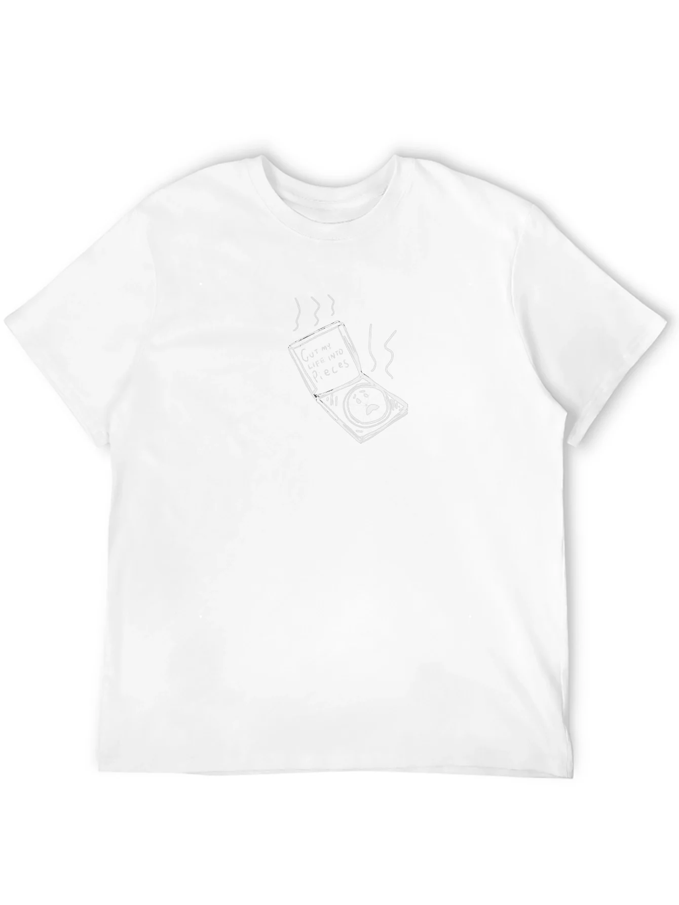 Rebbecca Funny Pizza T-Shirt - Sad Pizza Slice