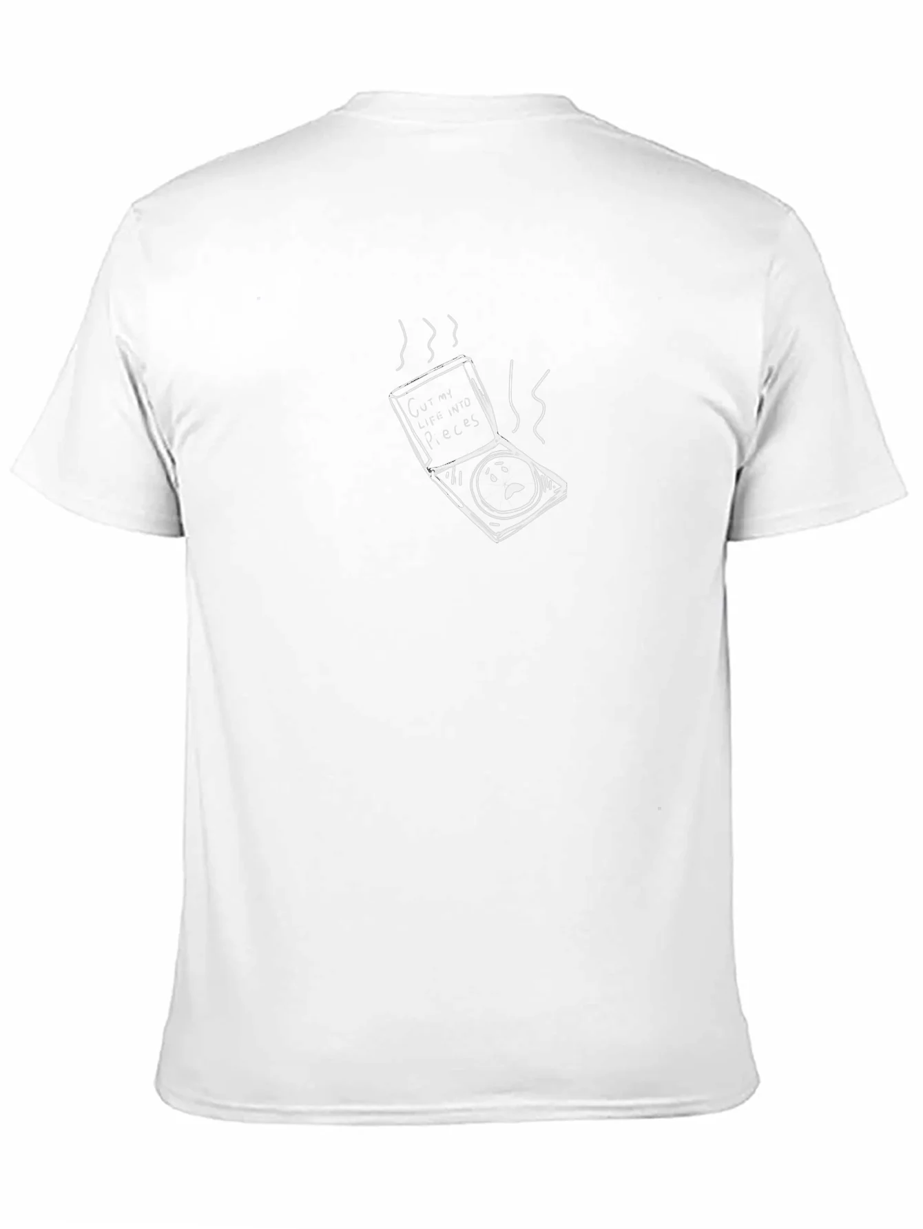 Rebbecca Funny Pizza T-Shirt - Sad Pizza Slice