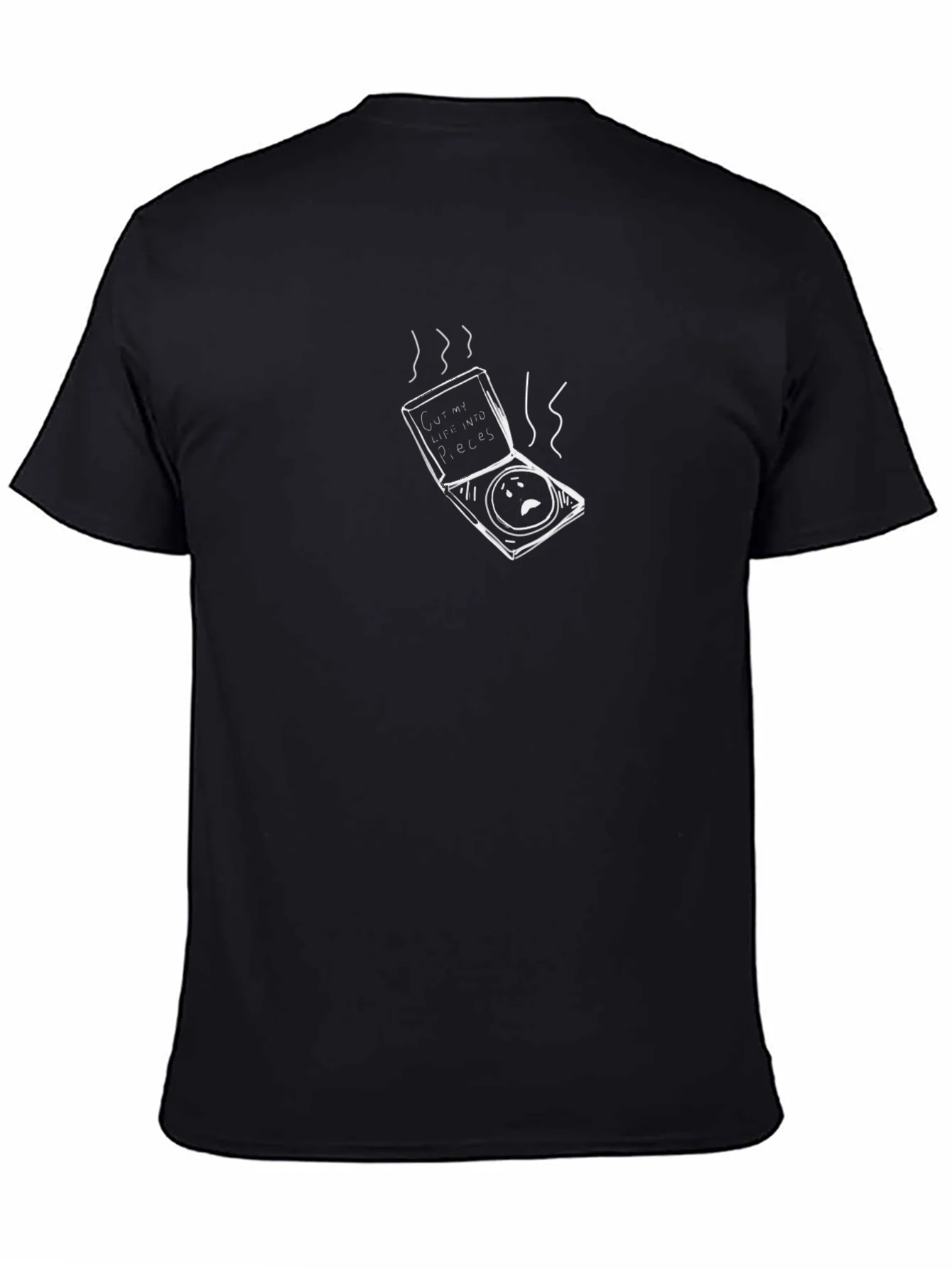 Rebbecca Funny Pizza T-Shirt - Sad Pizza Slice